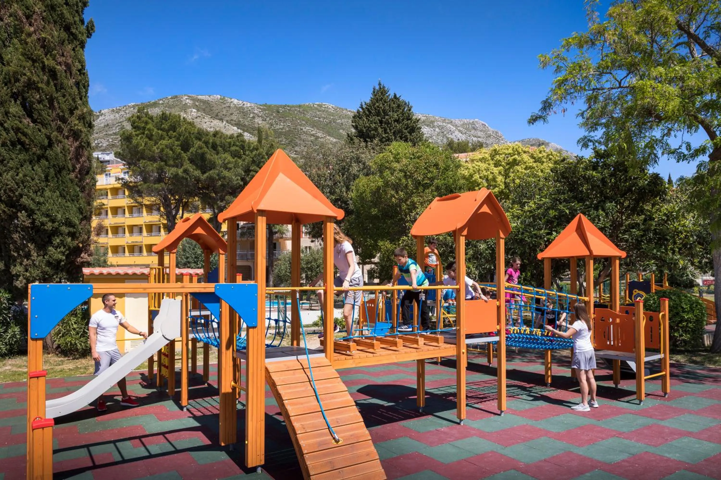 Children play ground in Remisens Hotel Epidaurus-All inclusive