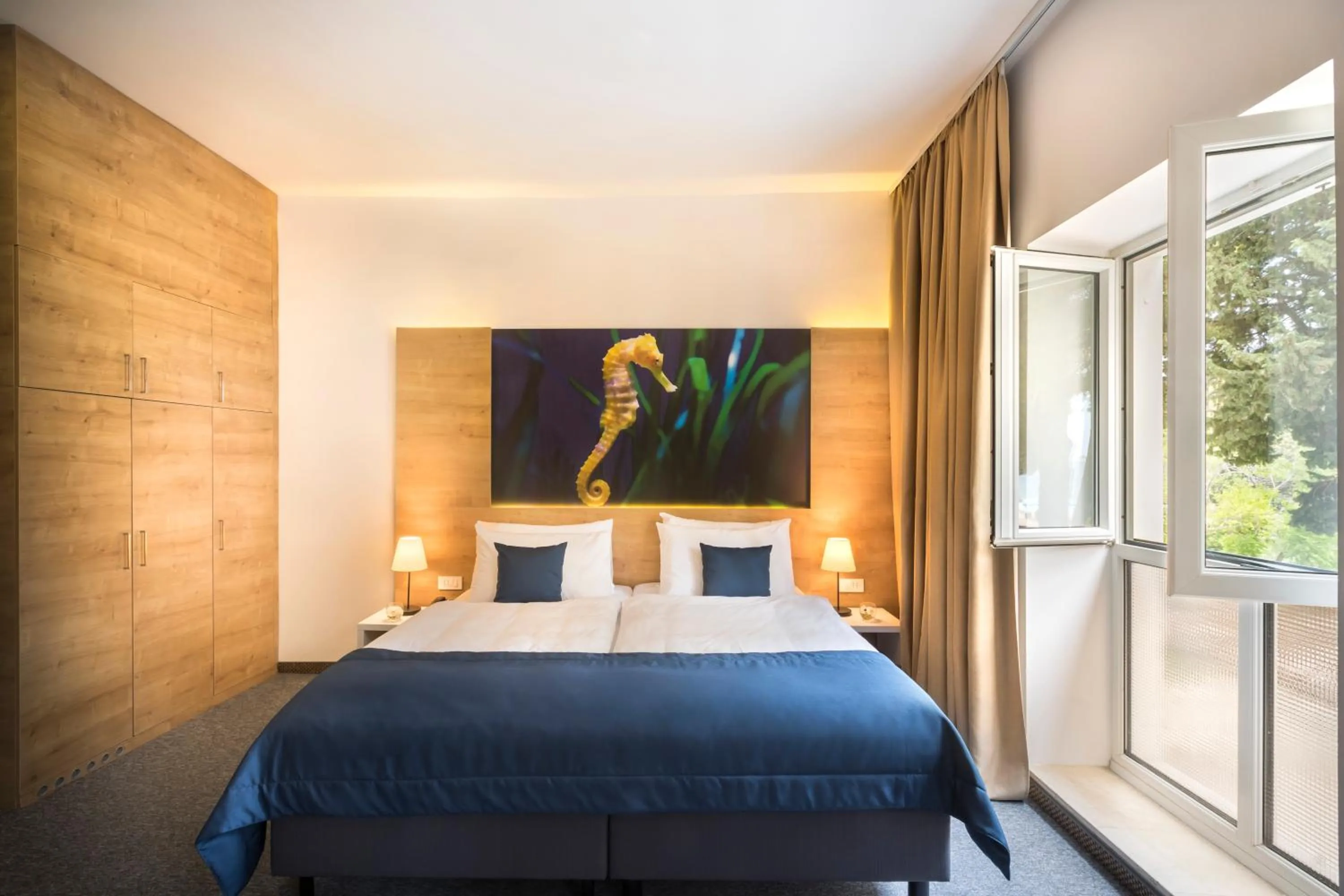 Bed in Remisens Hotel Epidaurus-All inclusive