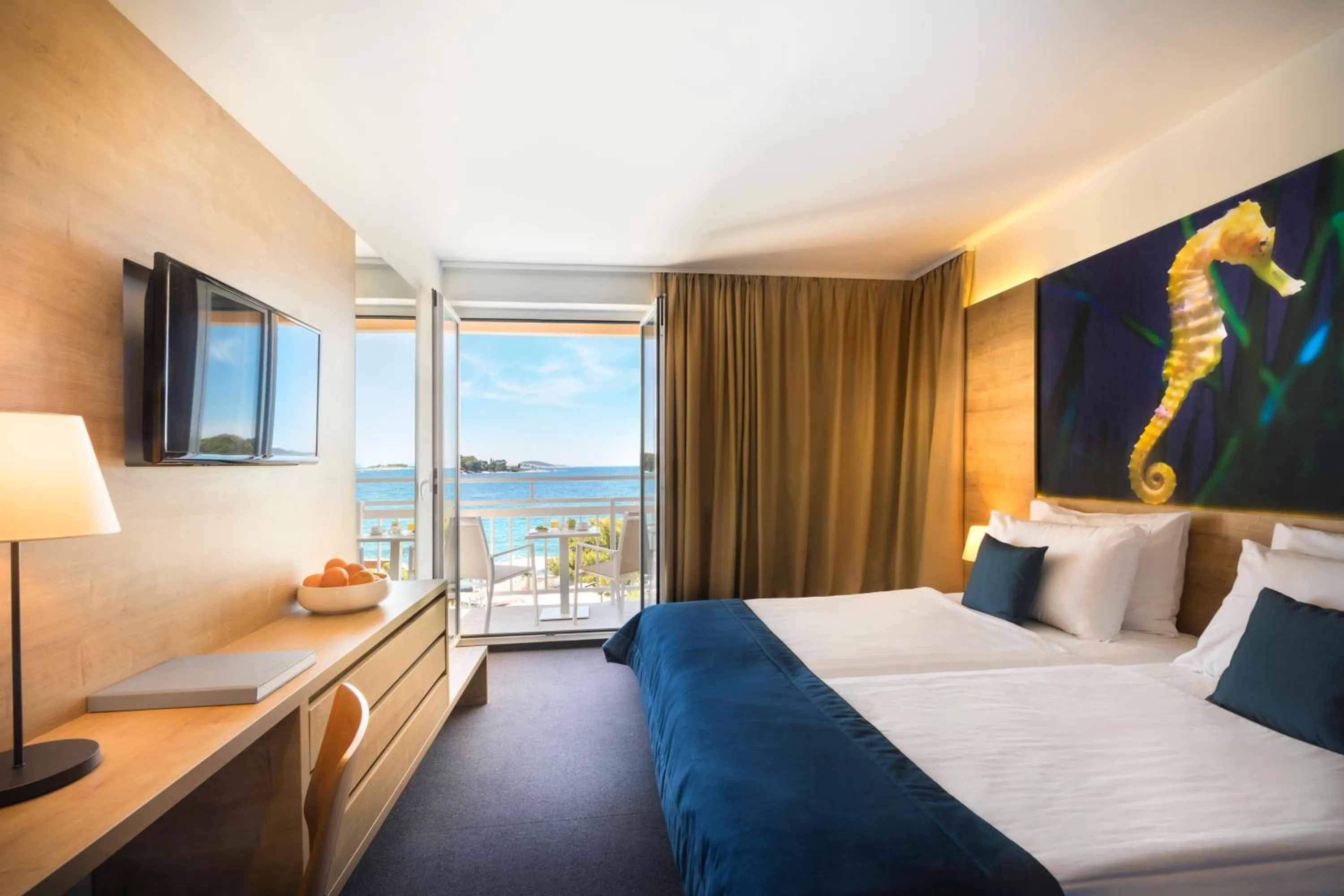 Bed in Remisens Hotel Epidaurus-All inclusive