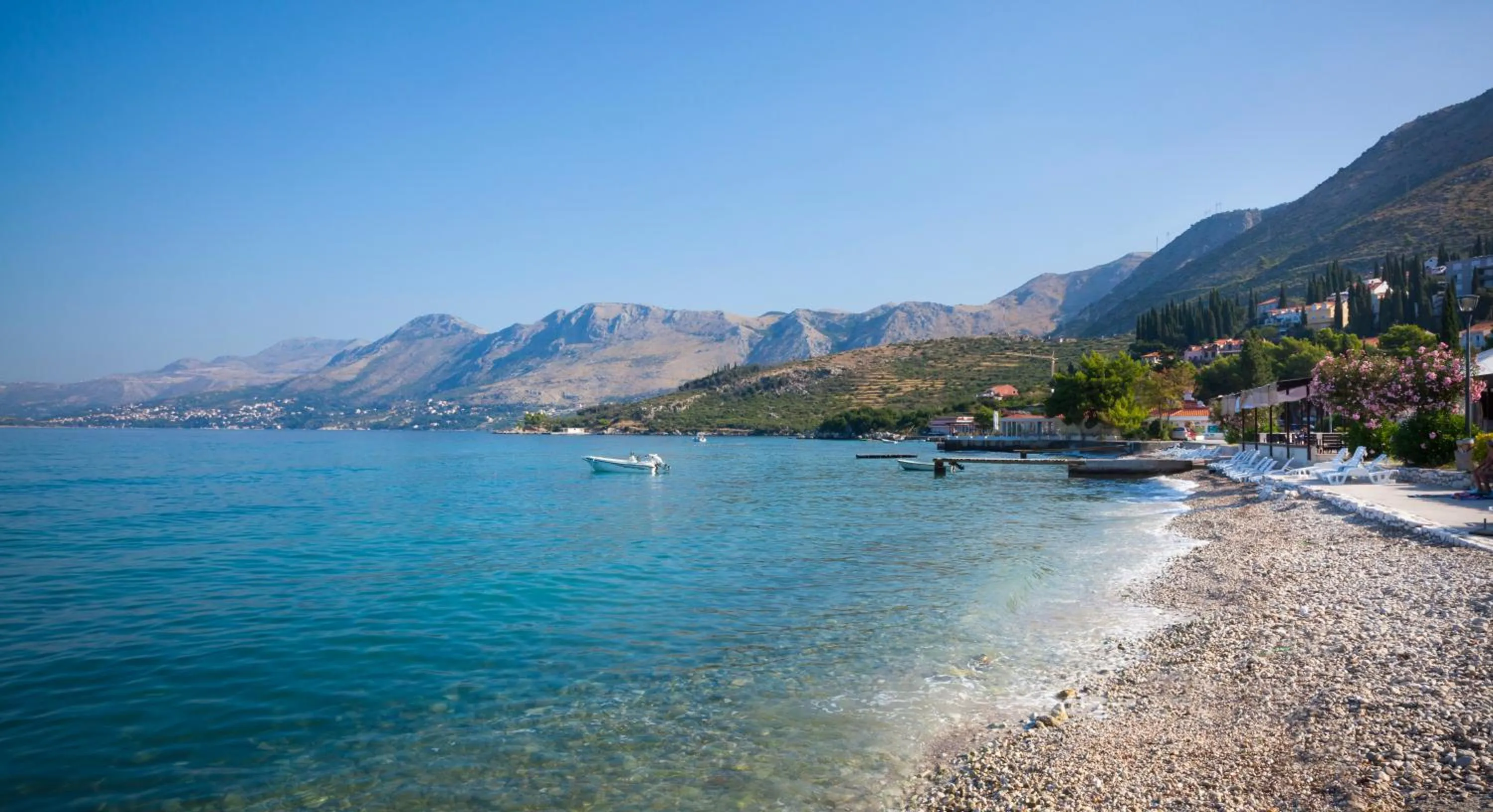 Beach in Remisens Hotel Albatros-All inclusive