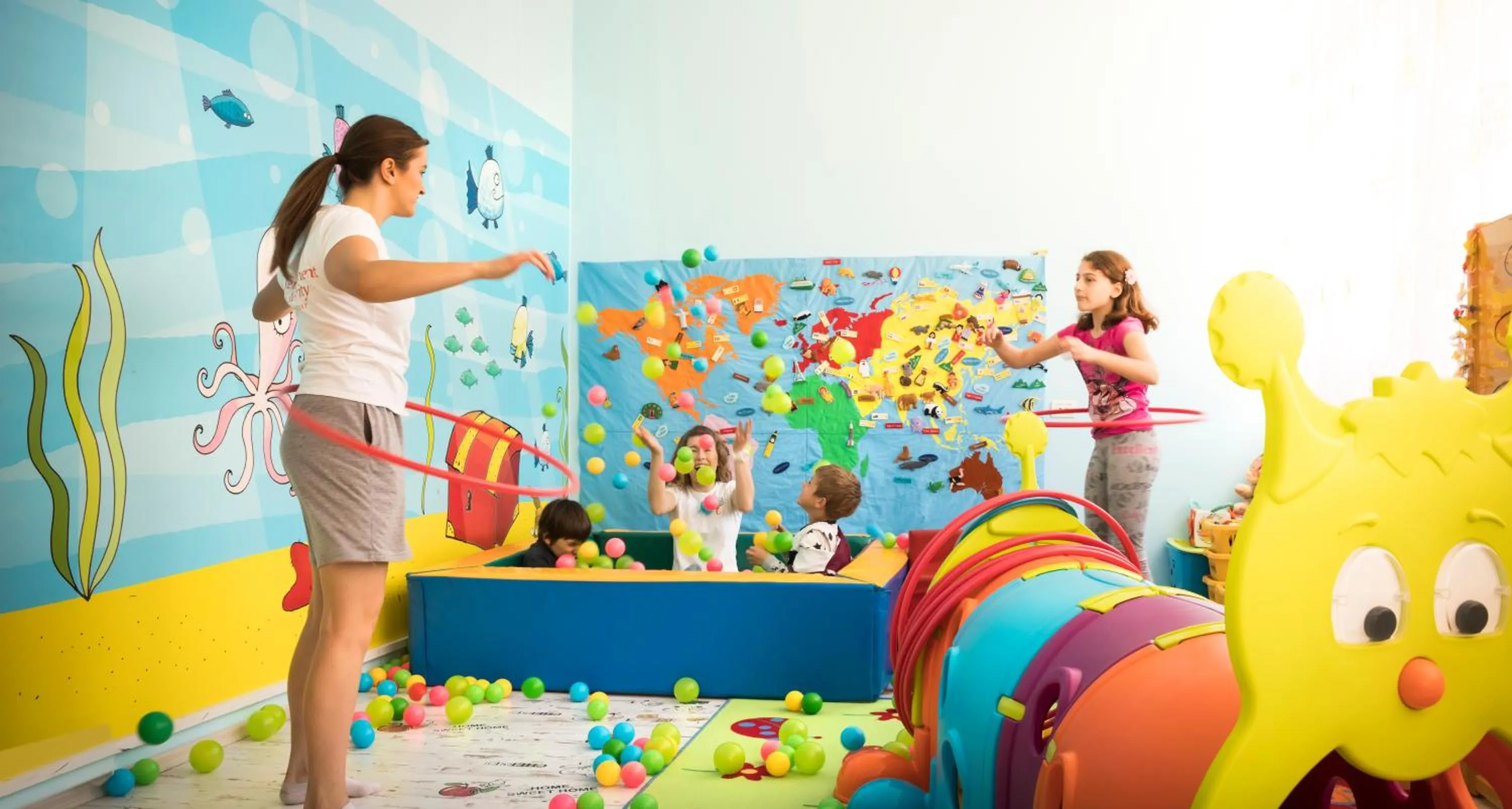 Children play ground in Remisens Hotel Albatros-All inclusive