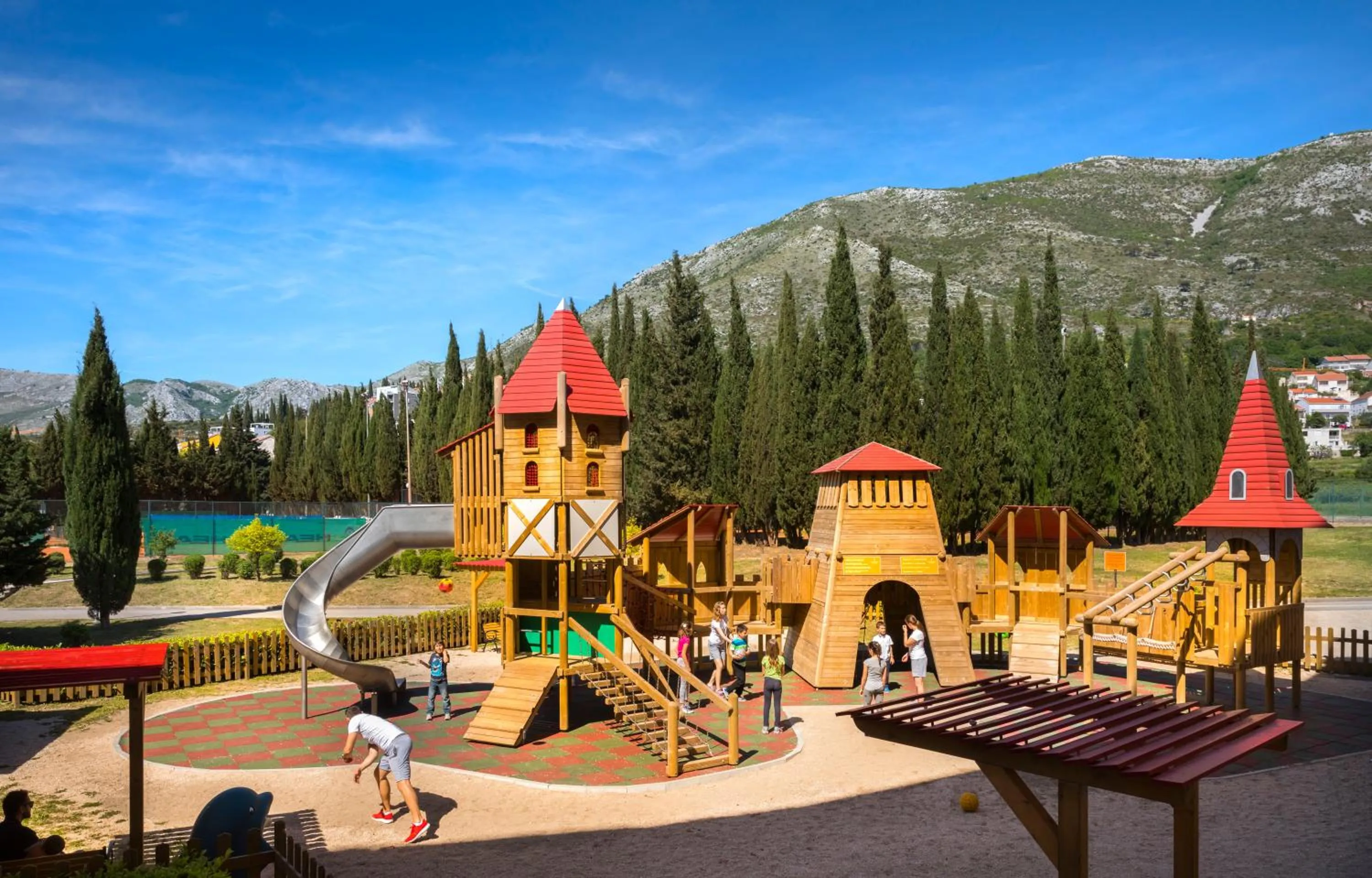 Children play ground in Remisens Hotel Albatros-All inclusive