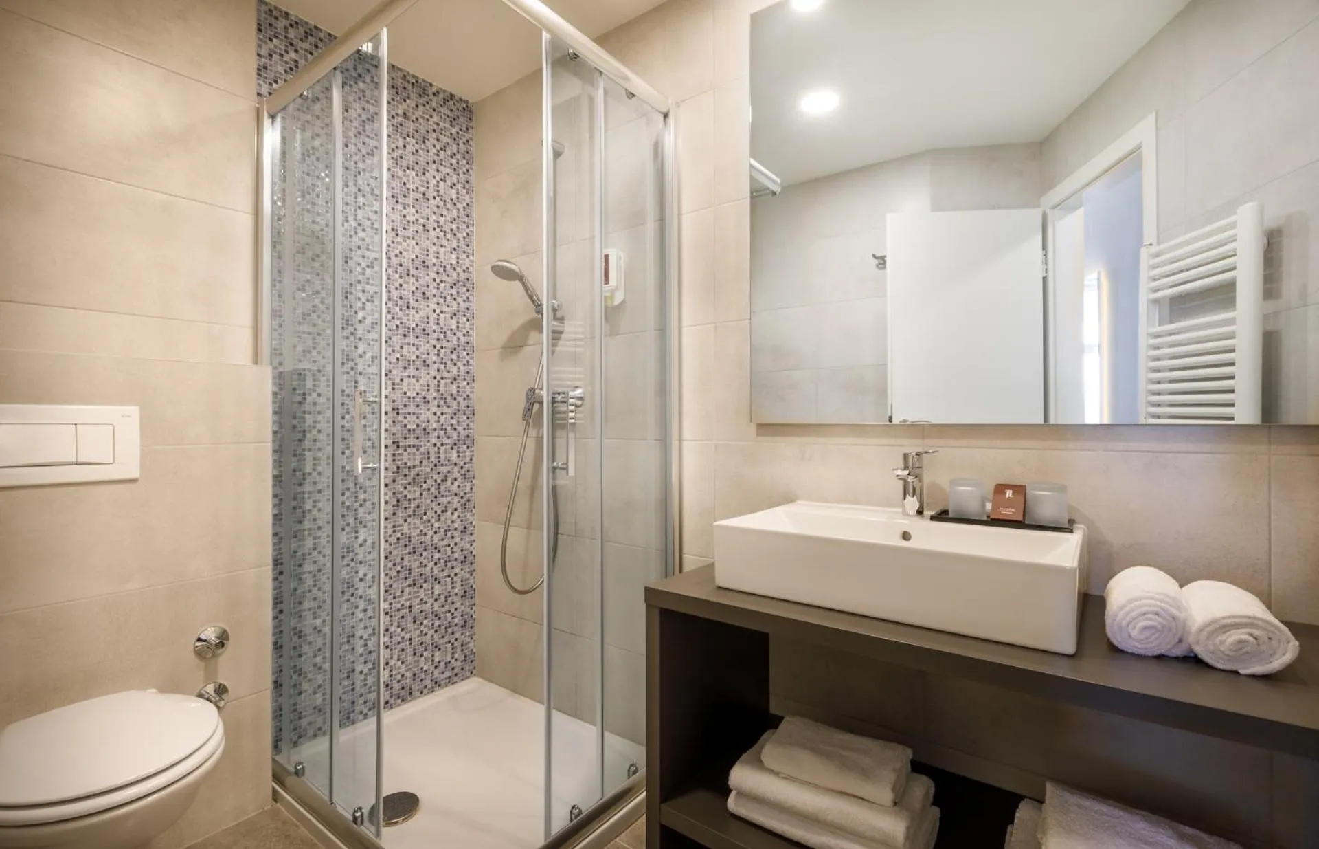 Bathroom in Remisens Hotel Albatros-All inclusive