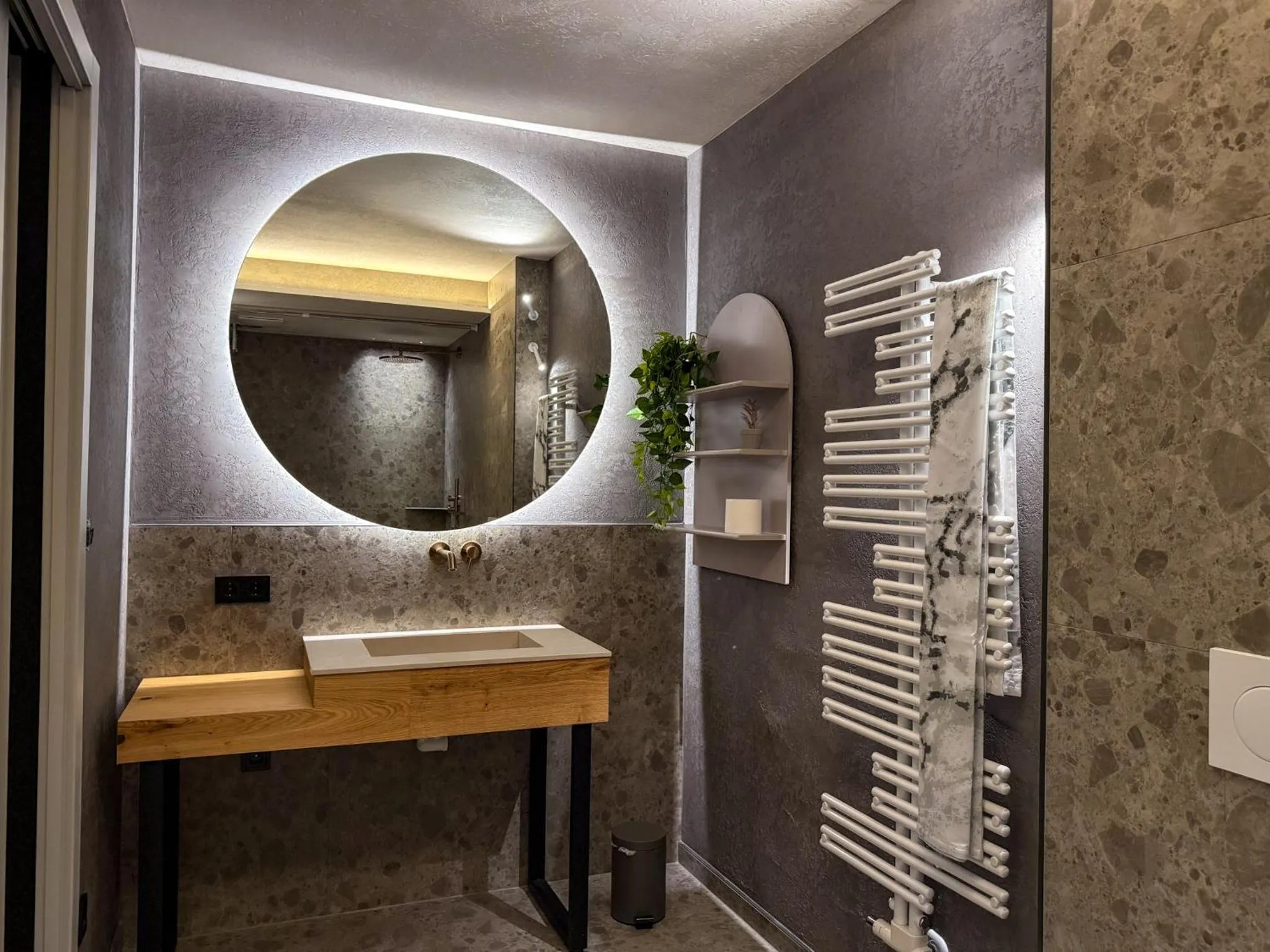 Bathroom in zum Senner Suites Zillertal