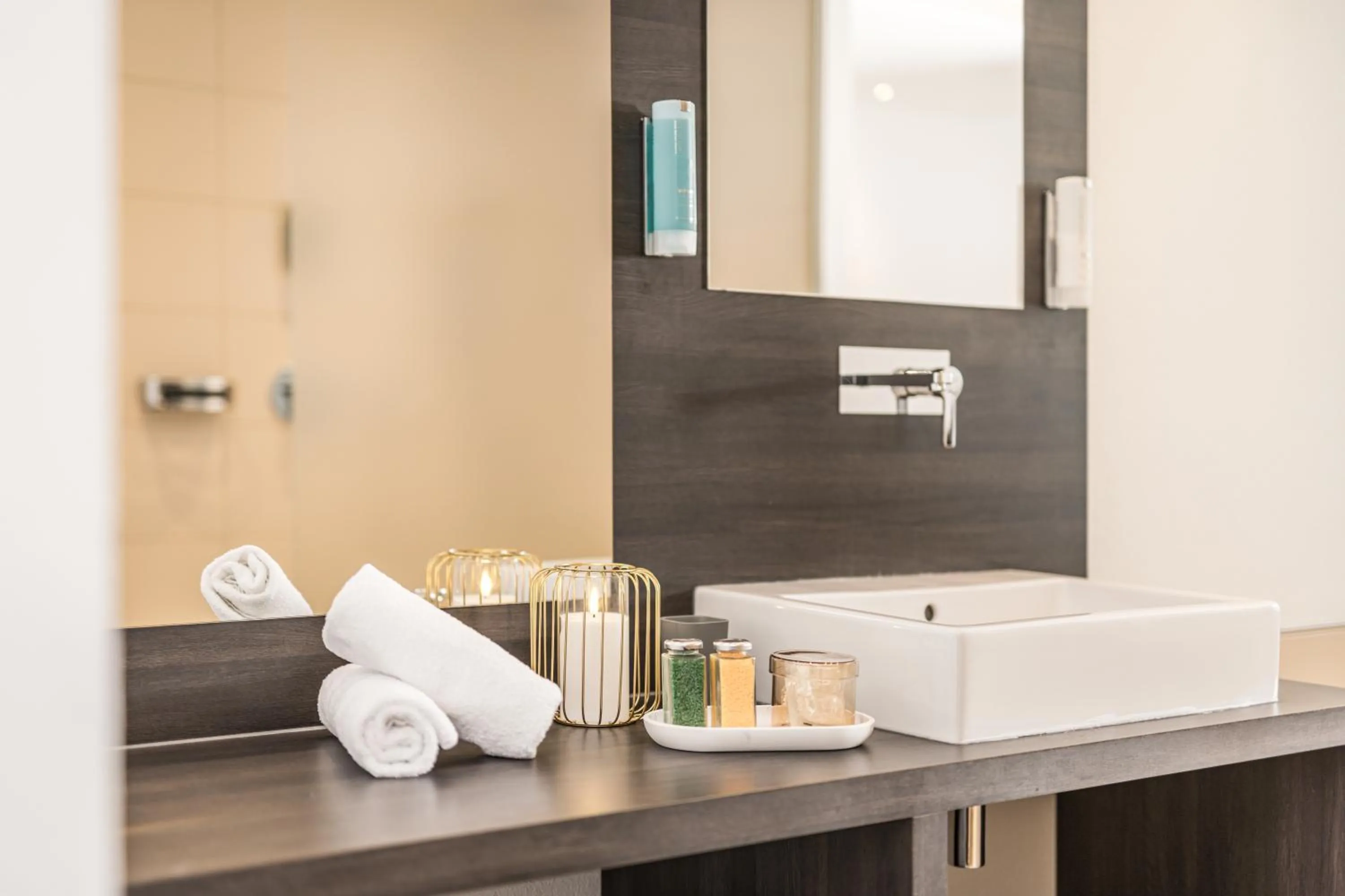 Bathroom in zum Senner Suites Zillertal