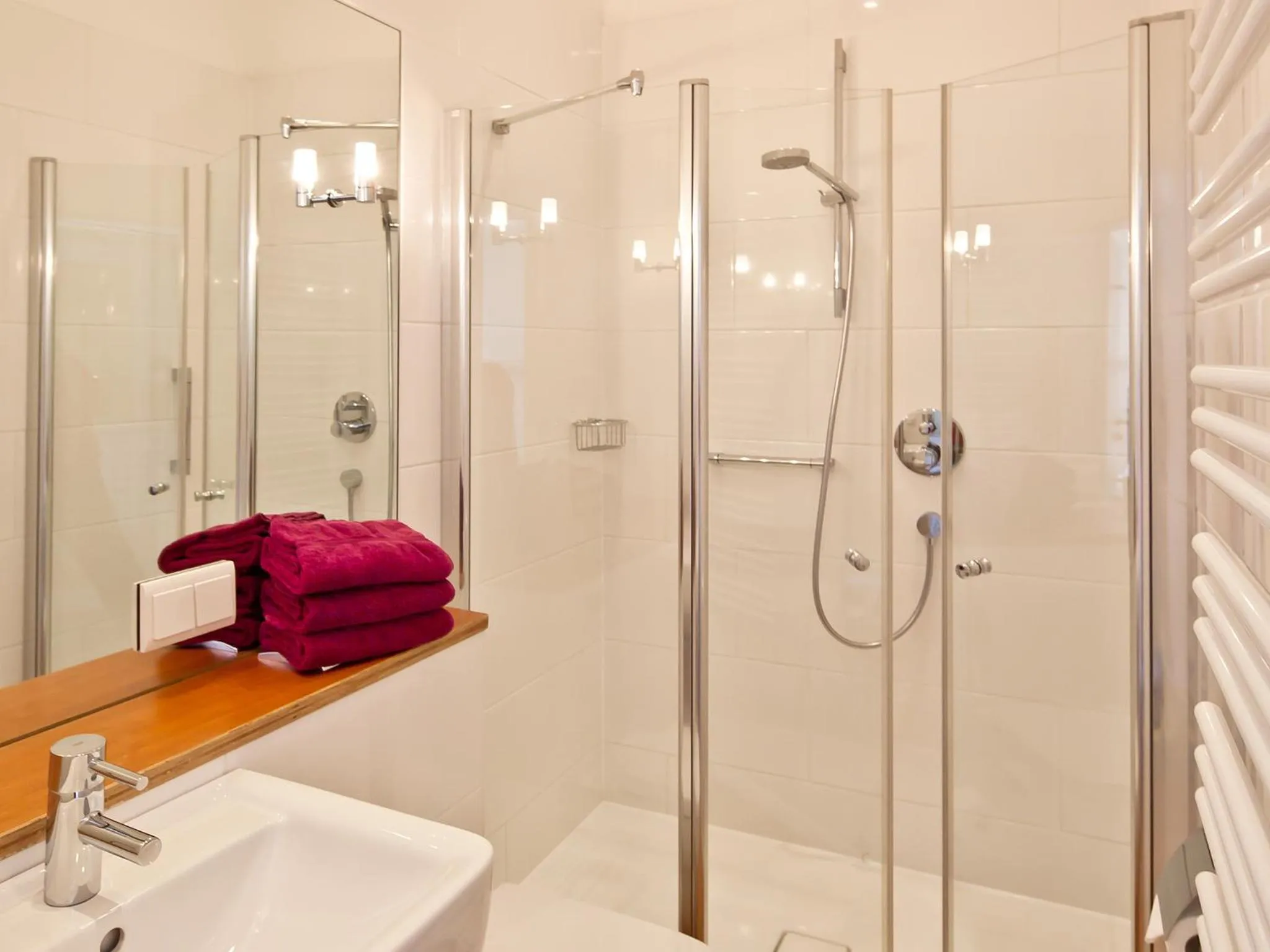 Bathroom in Hotel Villa Caldera