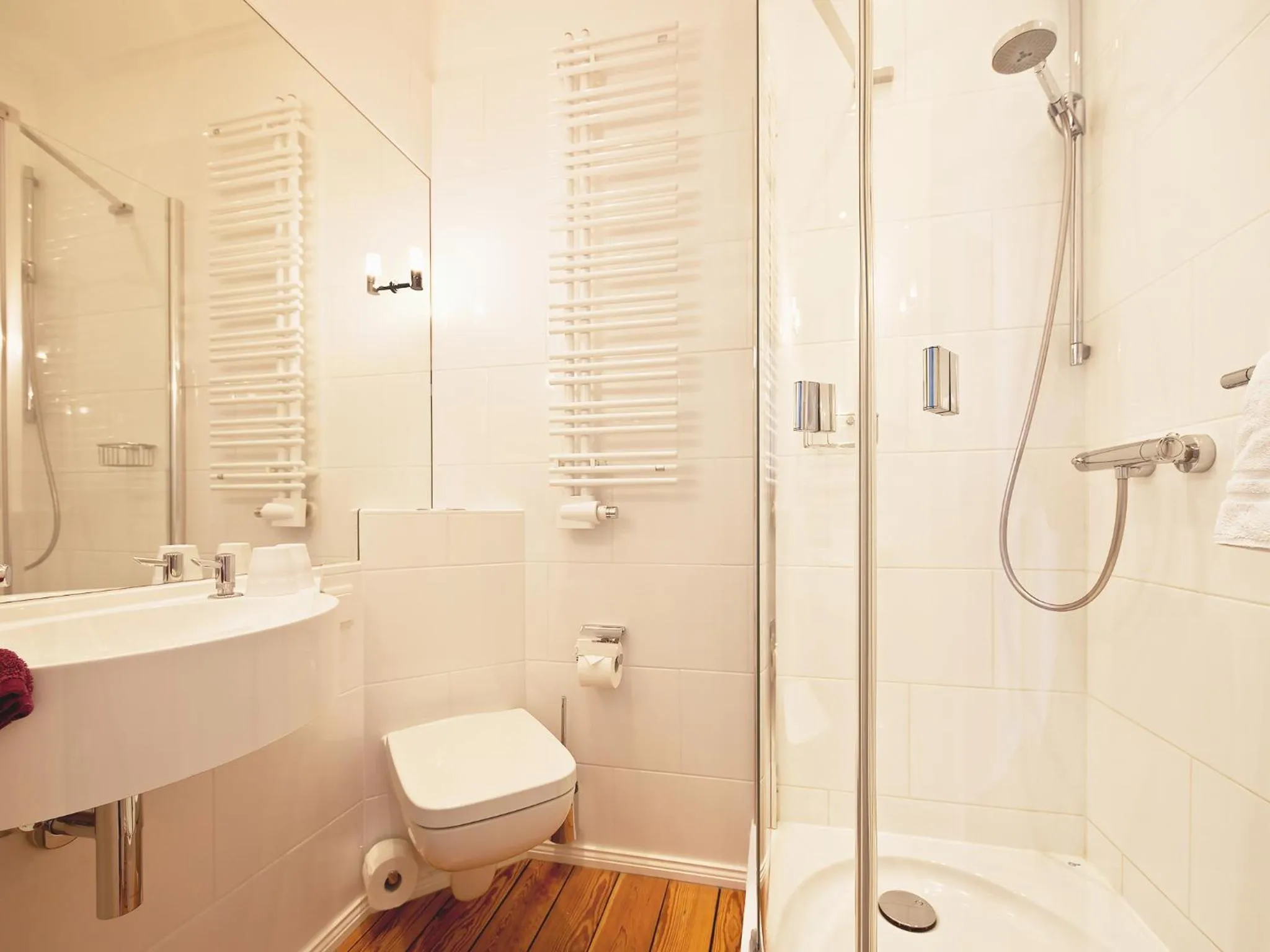 Bathroom in Hotel Villa Caldera