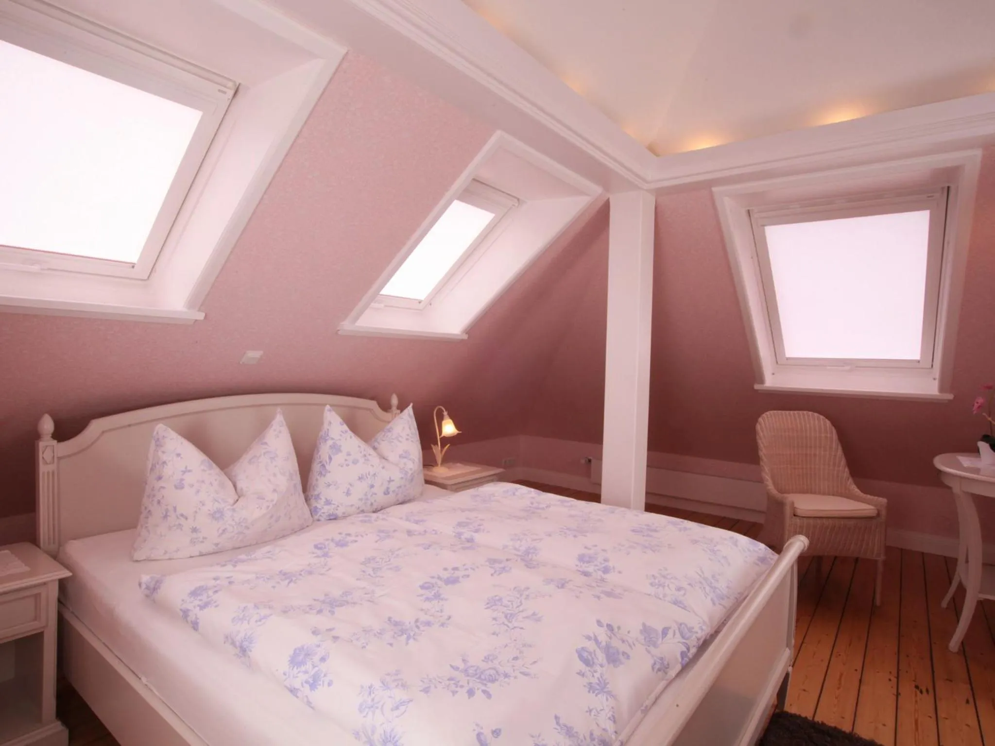 Bed in Hotel Villa Caldera