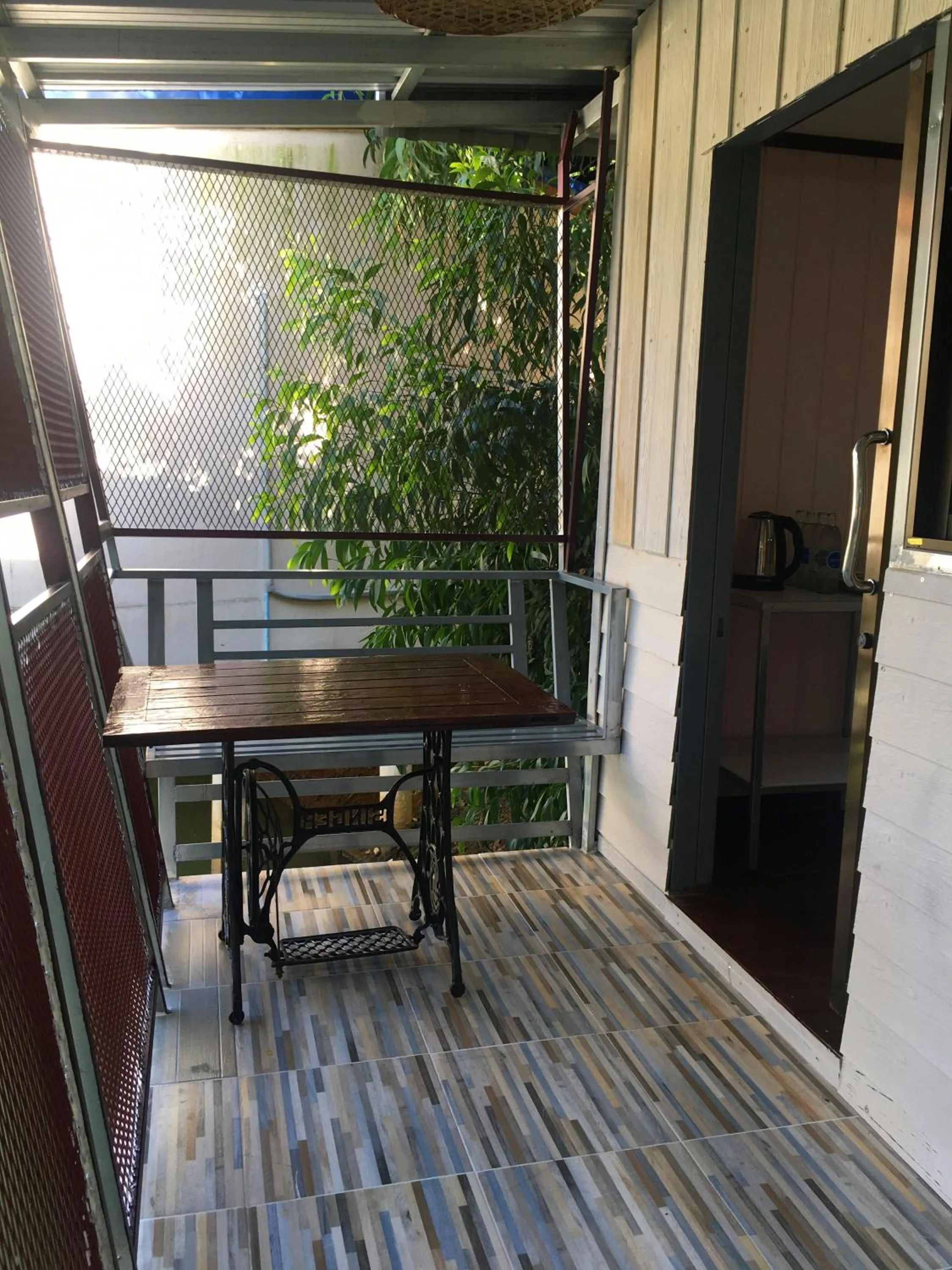 Balcony/Terrace in Banpak Suankaew Talaynoi