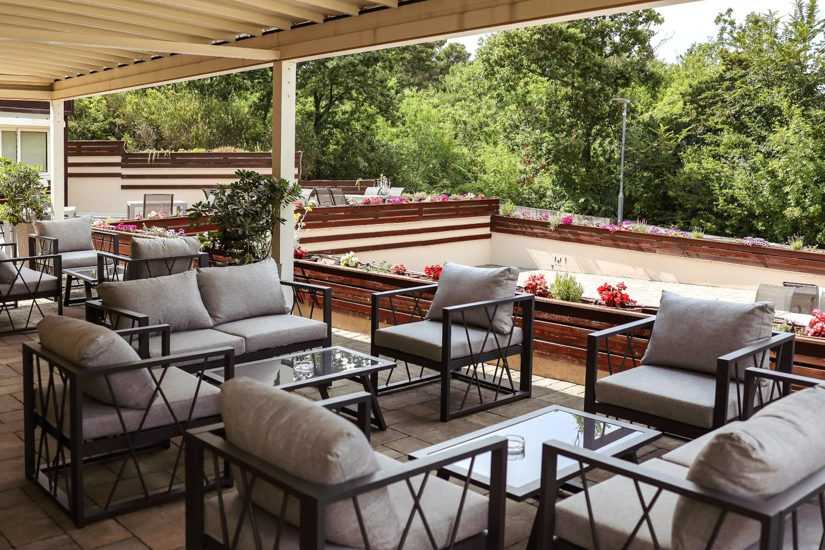 Balcony/Terrace in Blue Waves Resort