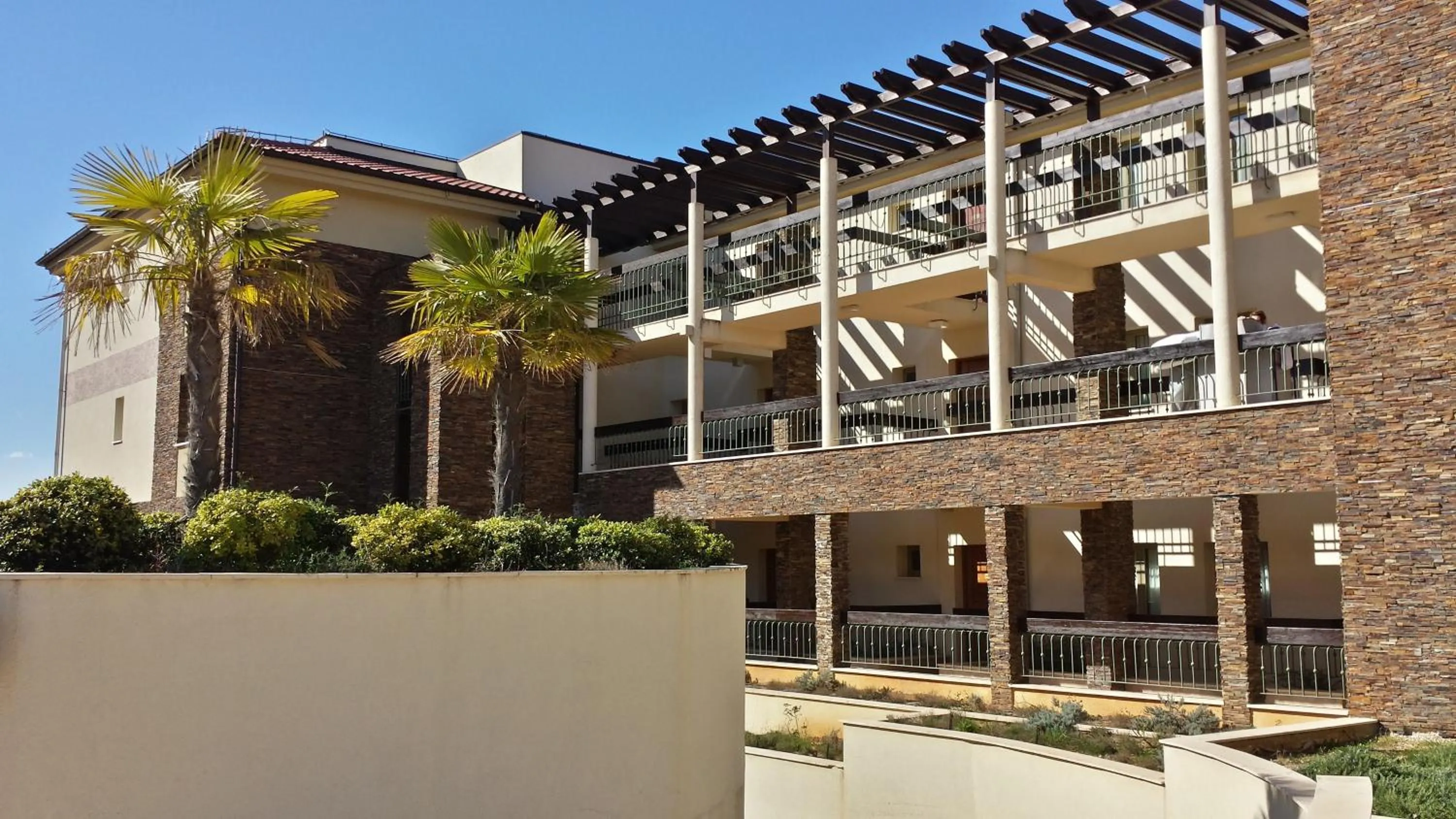 Facade/entrance in Blue Waves Resort