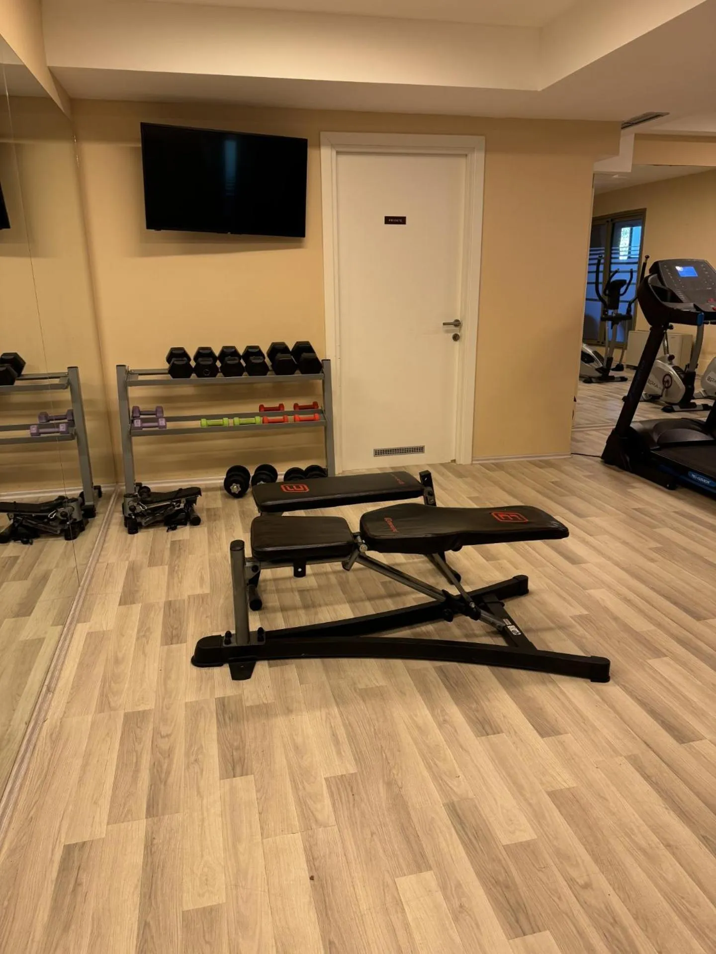 Fitness centre/facilities in Blue Waves Resort