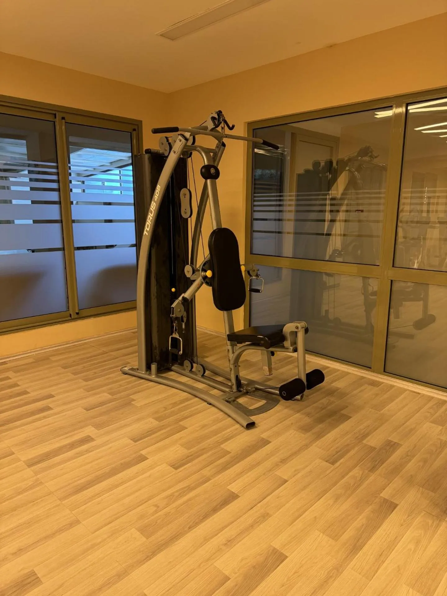 Fitness centre/facilities in Blue Waves Resort
