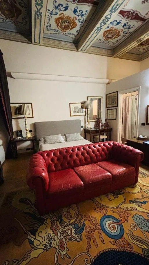 Bed in A Casa Di Paola Suite