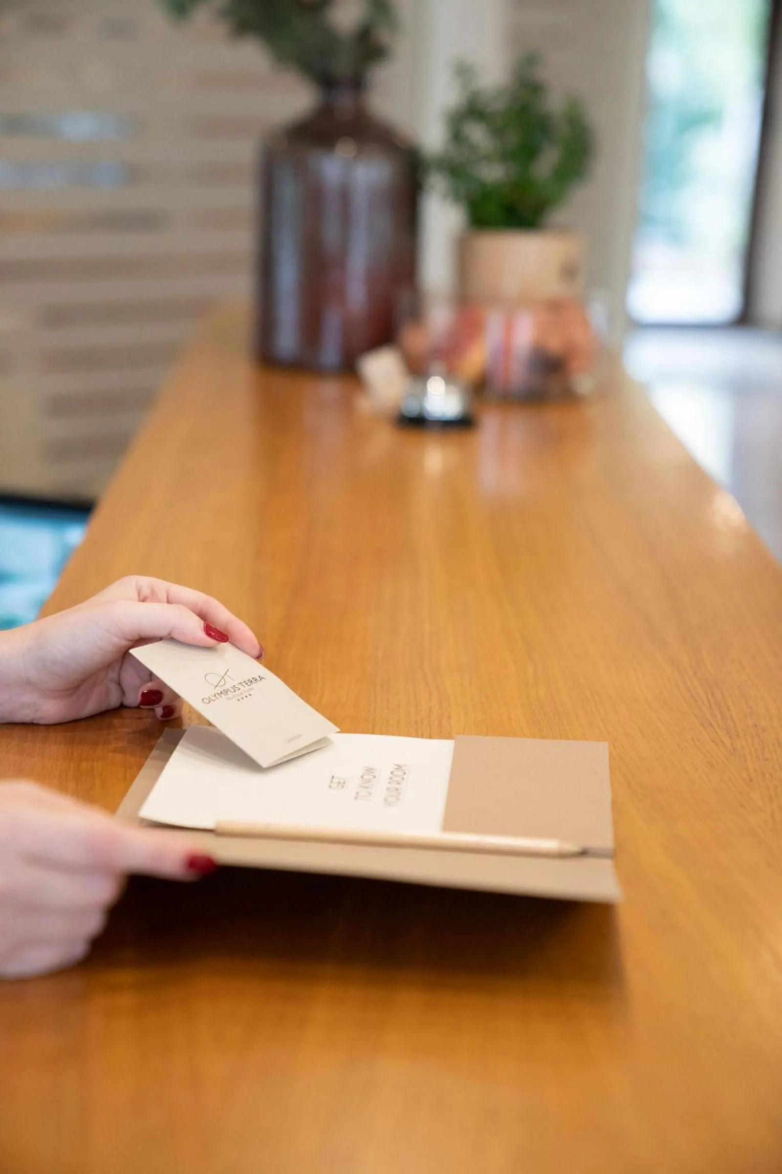 Lobby or reception in Olympus Terra Boutique Hotel