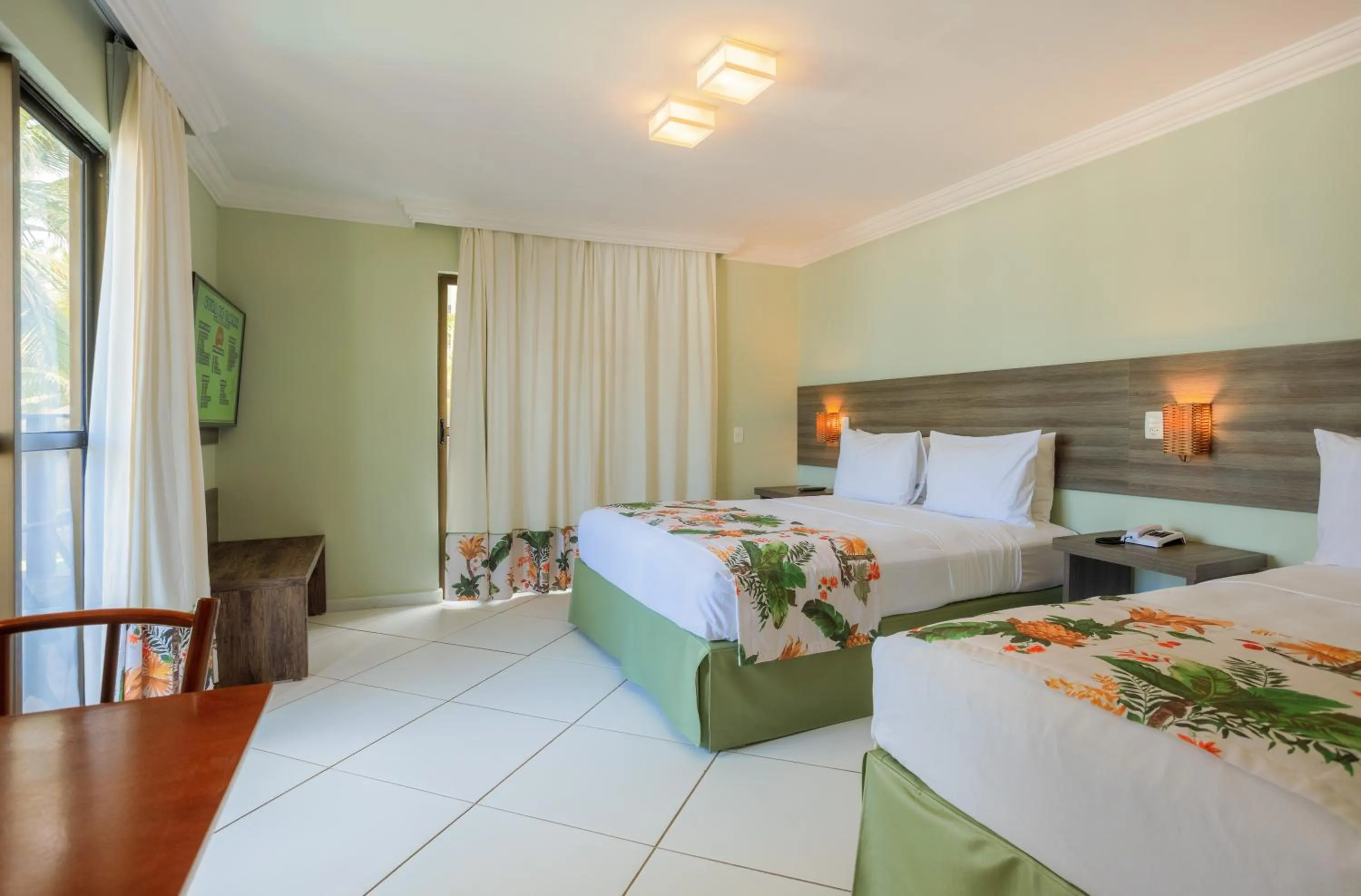 Bed in Hotel Solar Porto de Galinhas