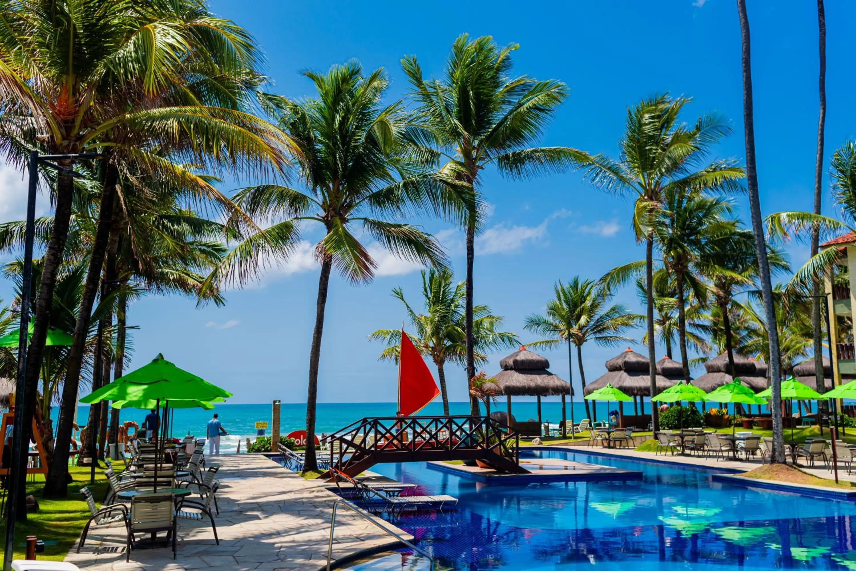 Sea view in Hotel Solar Porto de Galinhas