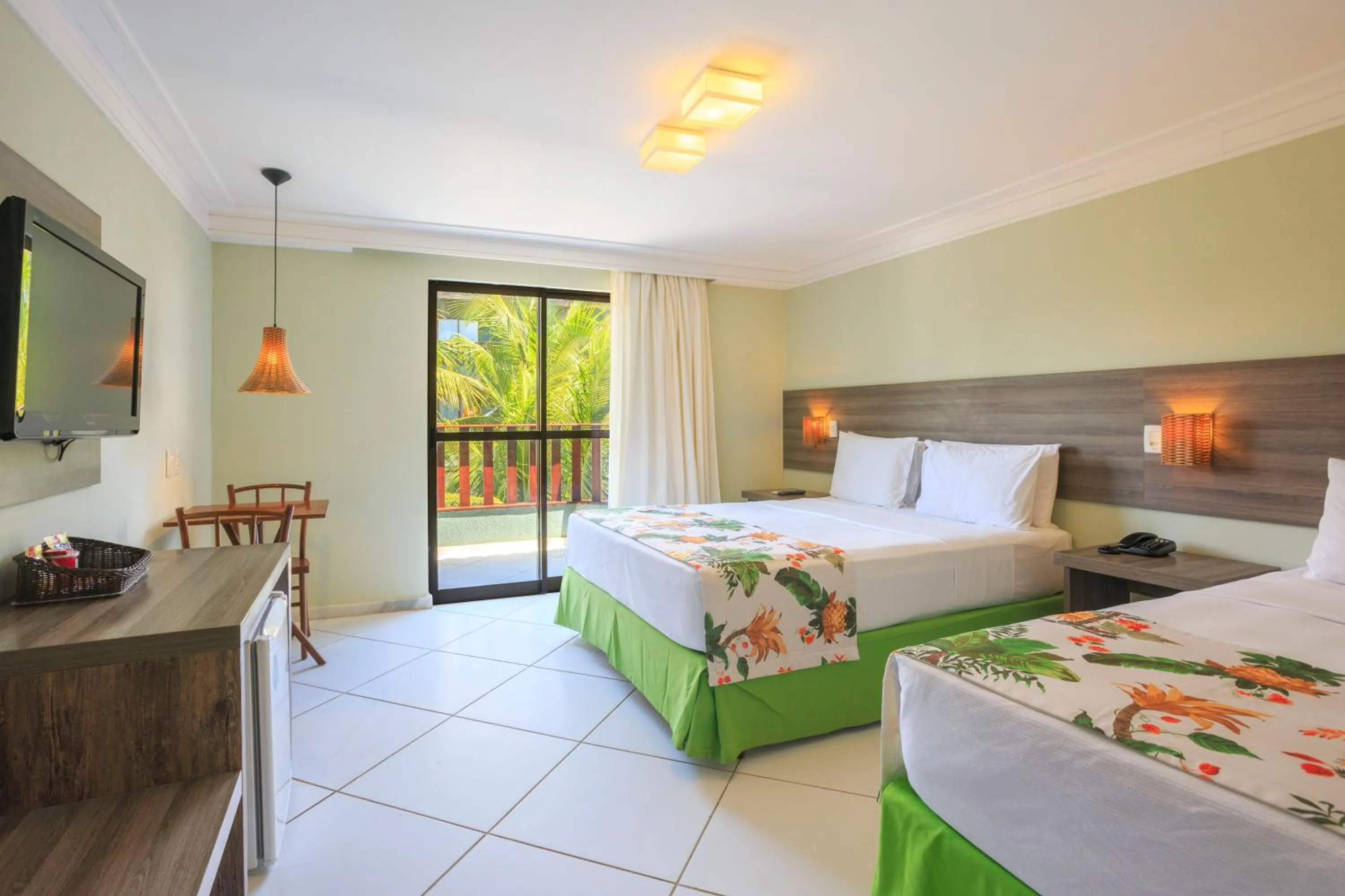 Bed in Hotel Solar Porto de Galinhas