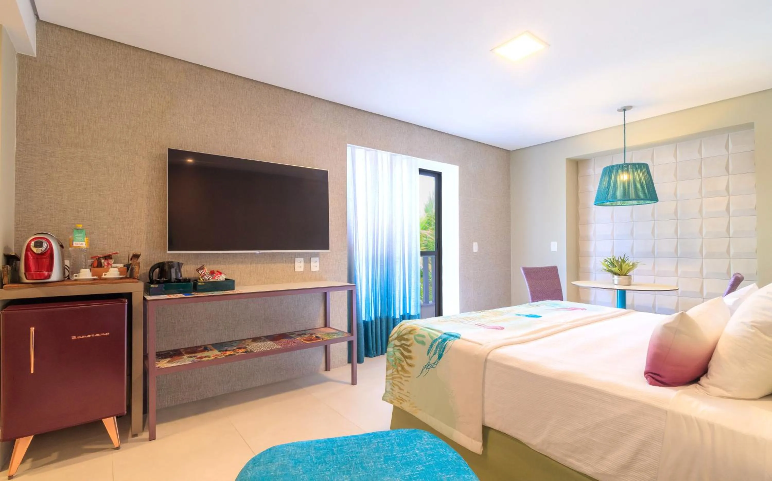 TV and multimedia, Bed in Hotel Solar Porto de Galinhas