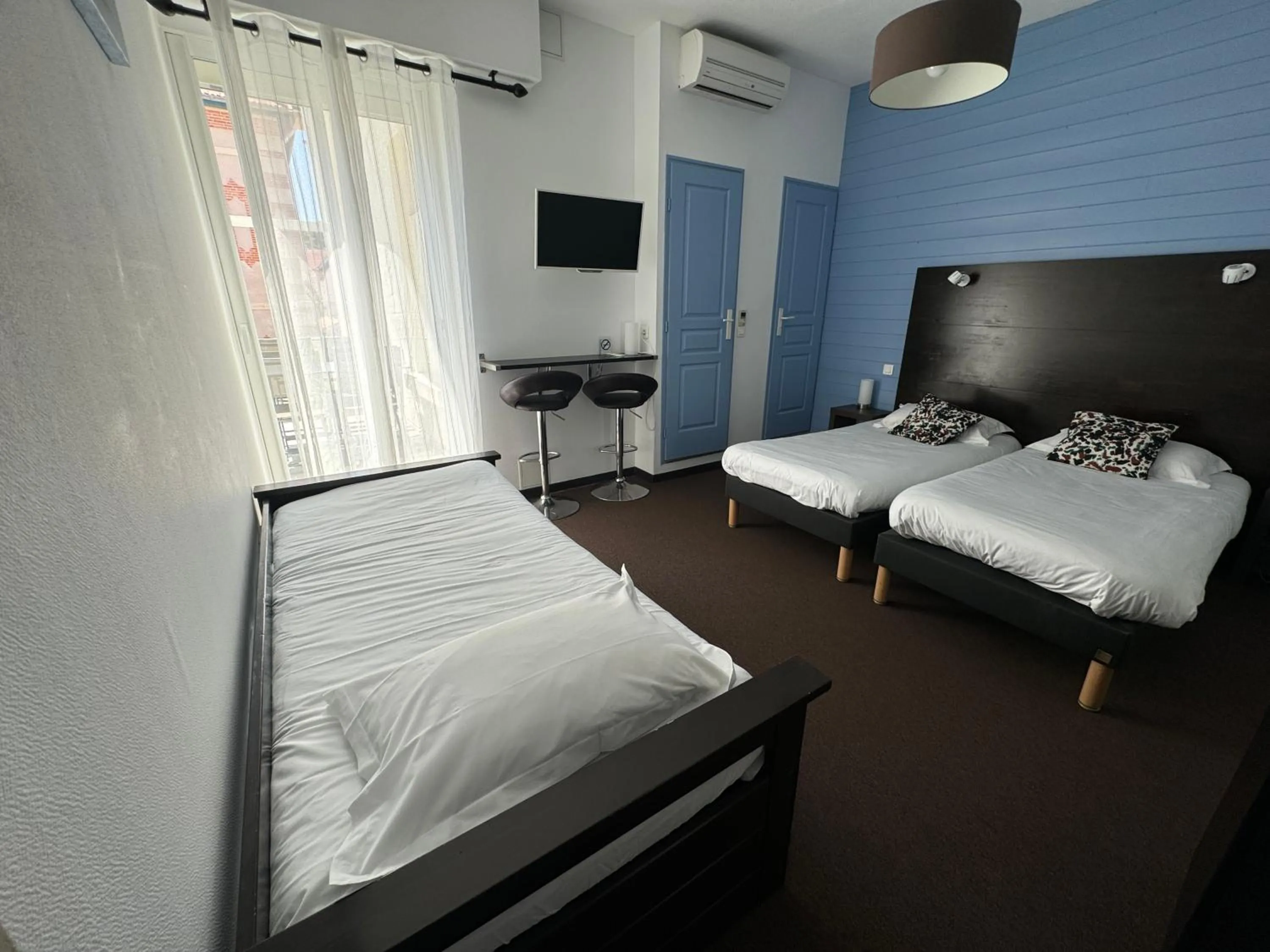 Bedroom, Bed in La Pergola d'Arcachon