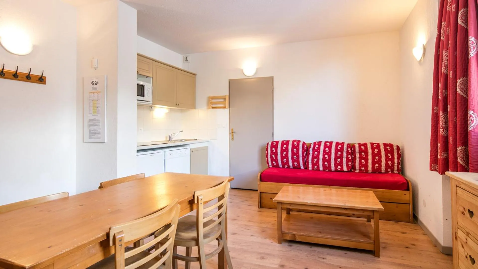 Living room in Vacancéole - Le Hameau de Valloire