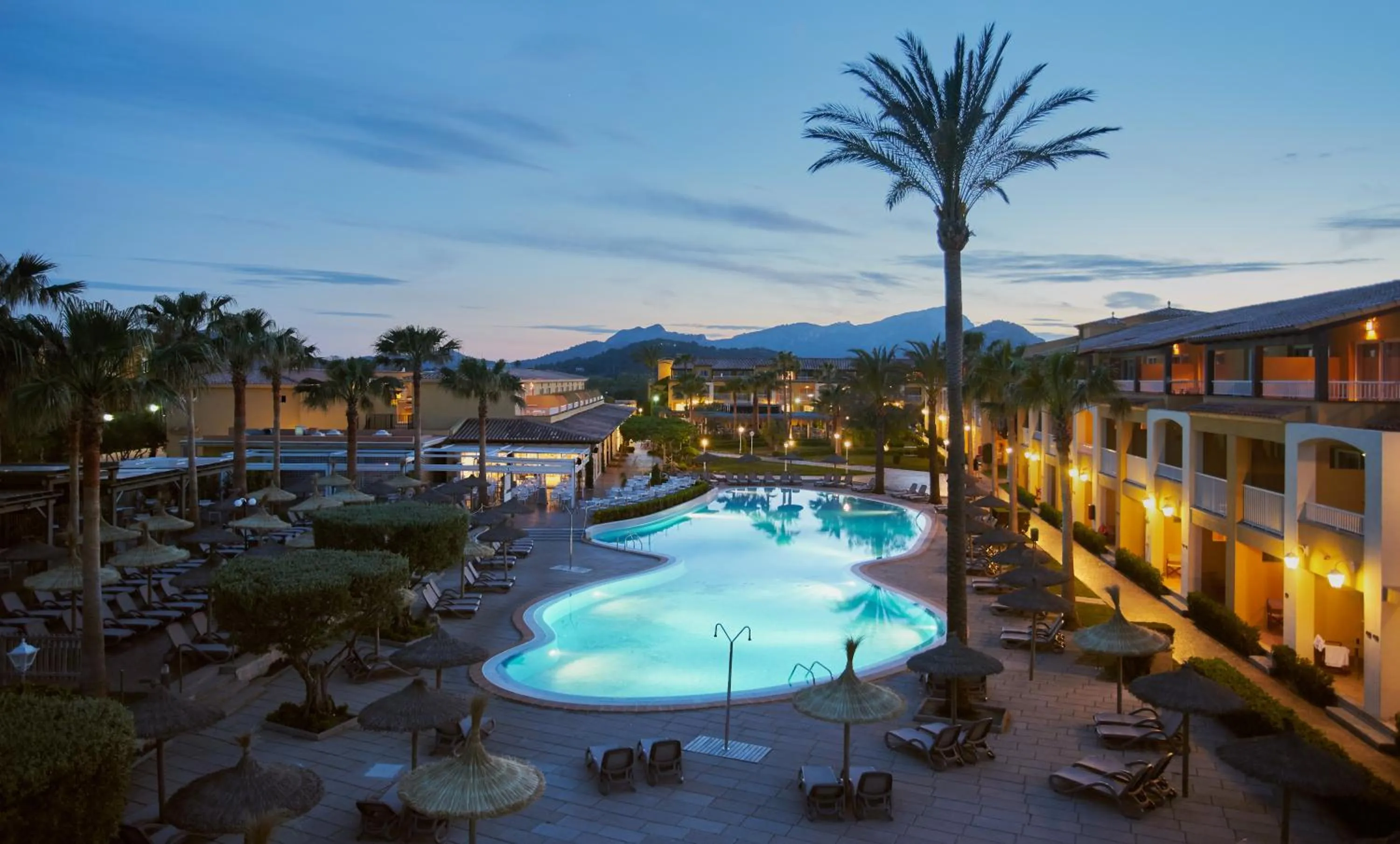 Bird's eye view in Club del Sol Aparthotel