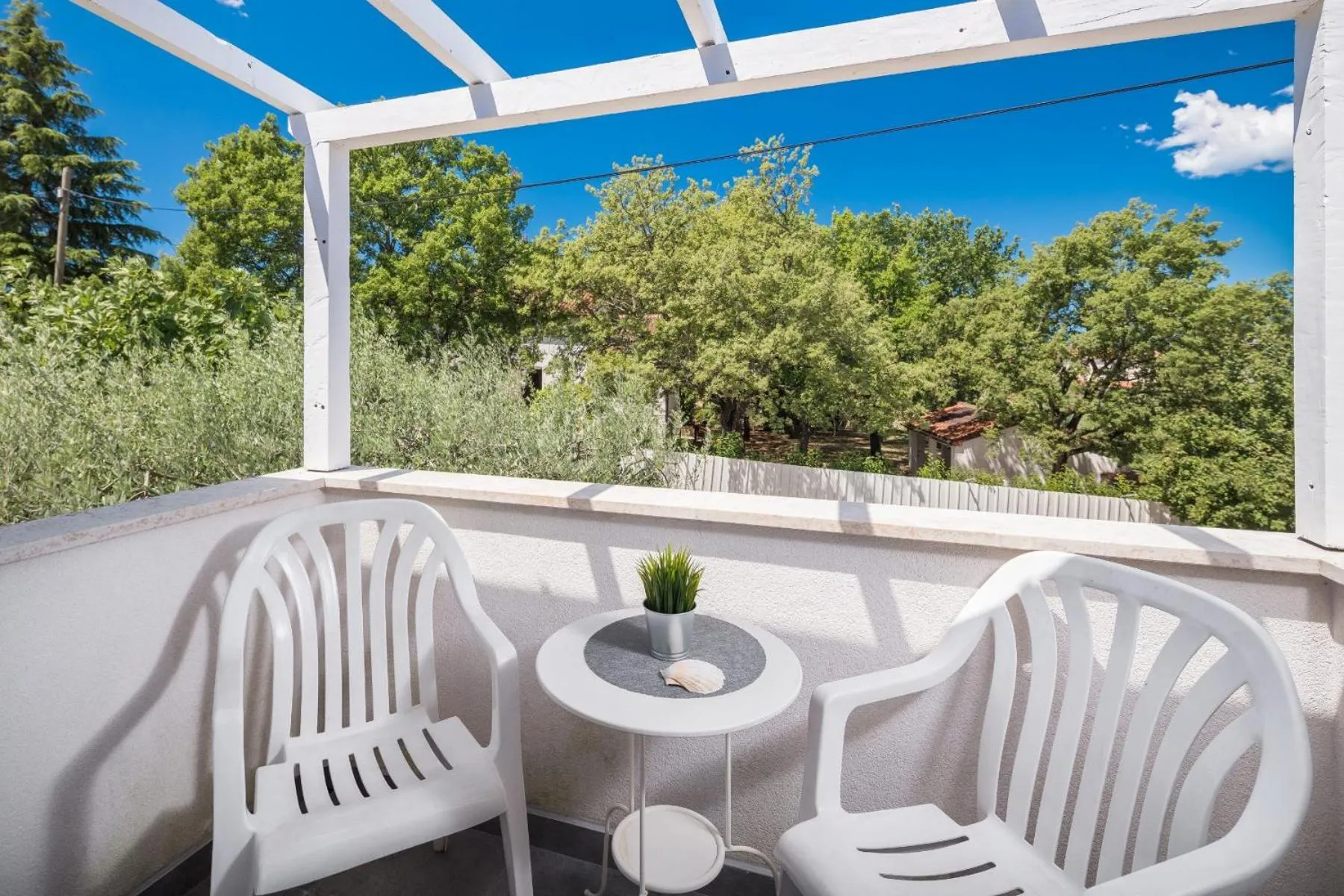 Balcony/Terrace in Martina Guest house-Rooms
