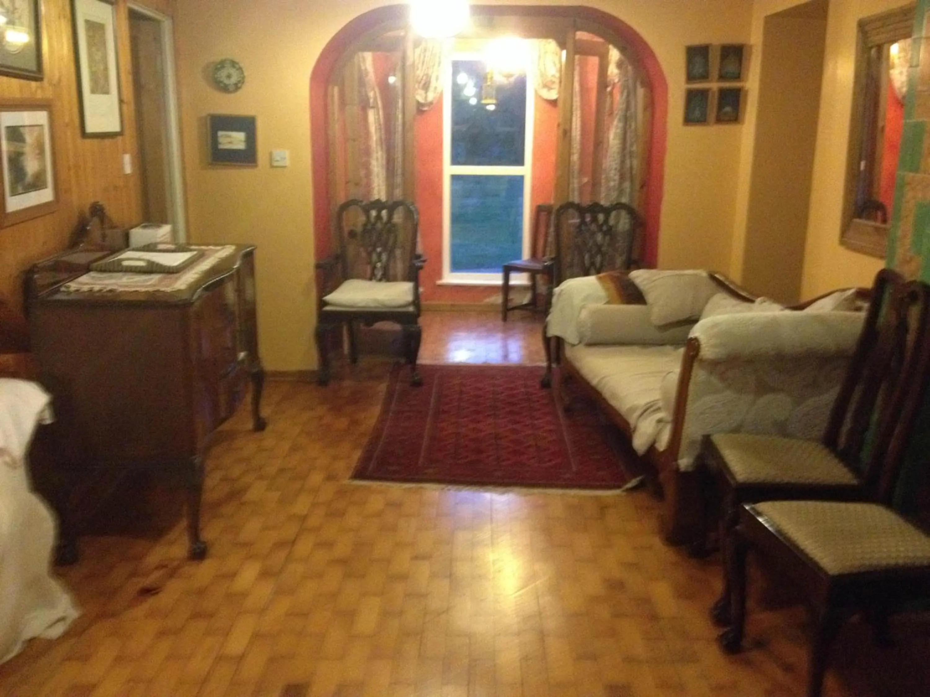 Living room, Bed in Lisieux House on Lough Neagh