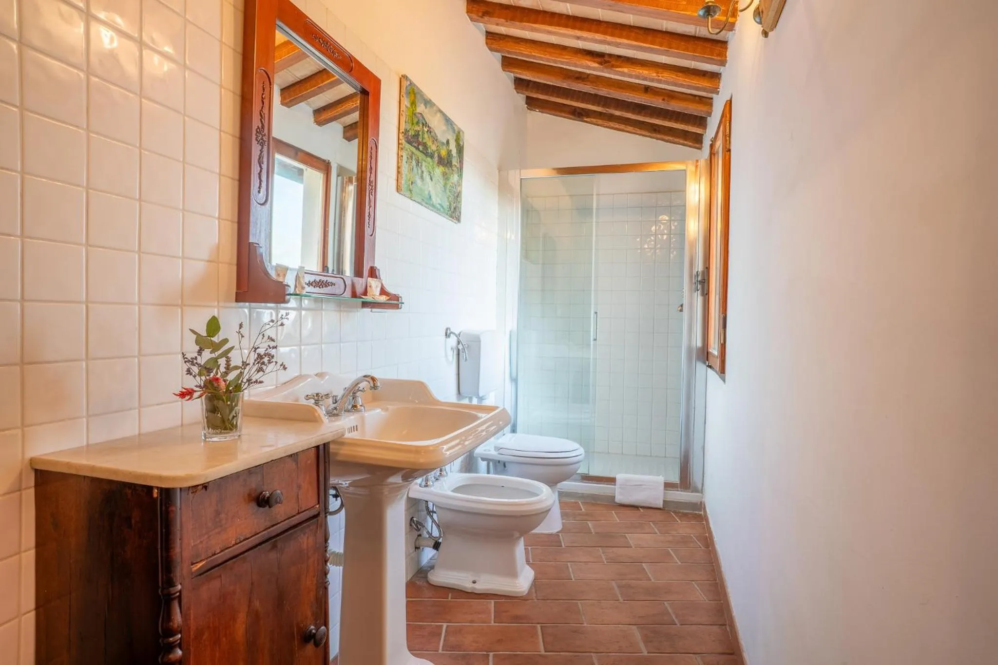 Bathroom in La Corte Medicea
