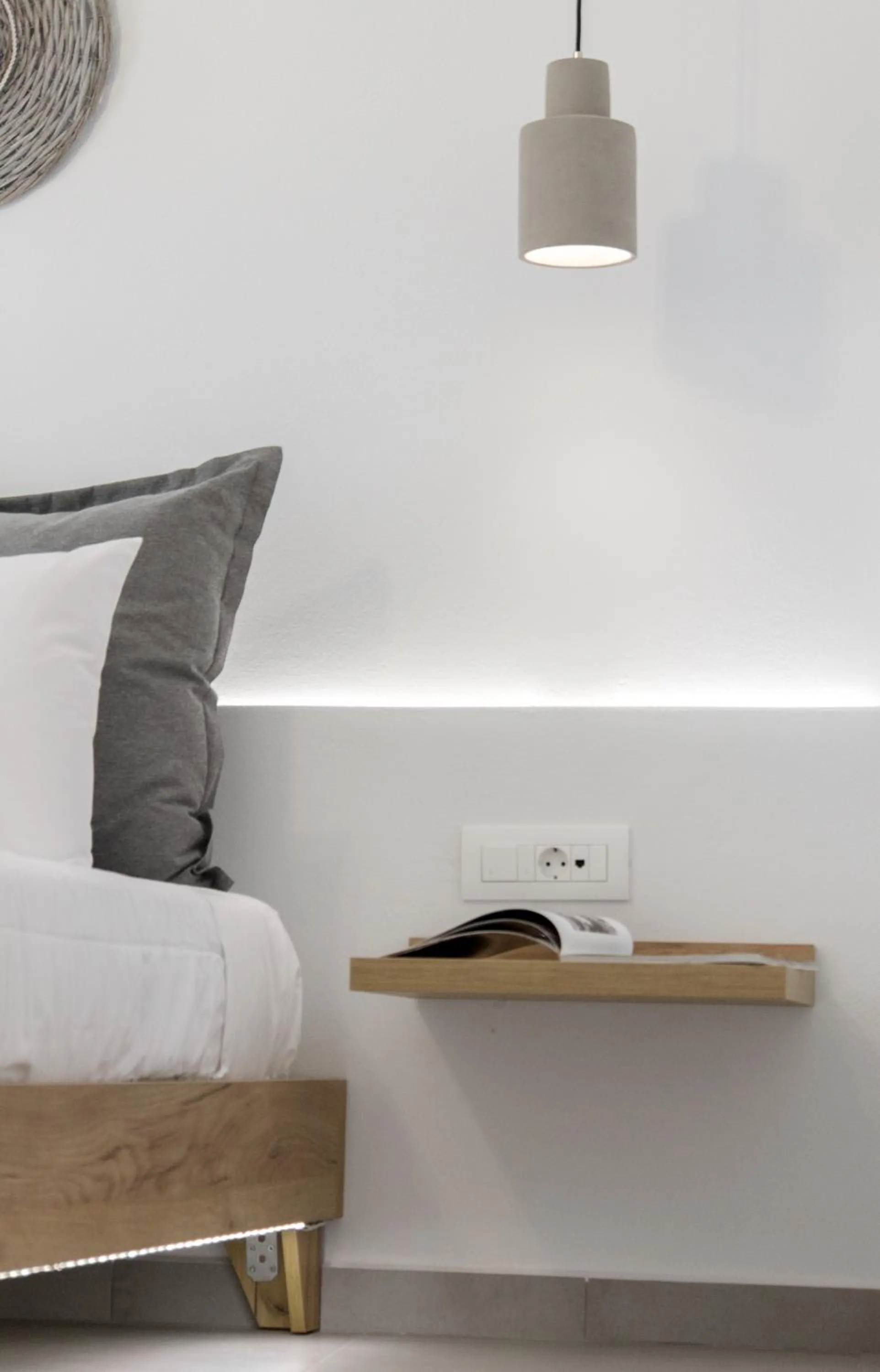 Decorative detail, Bed in Margaret of Naxos