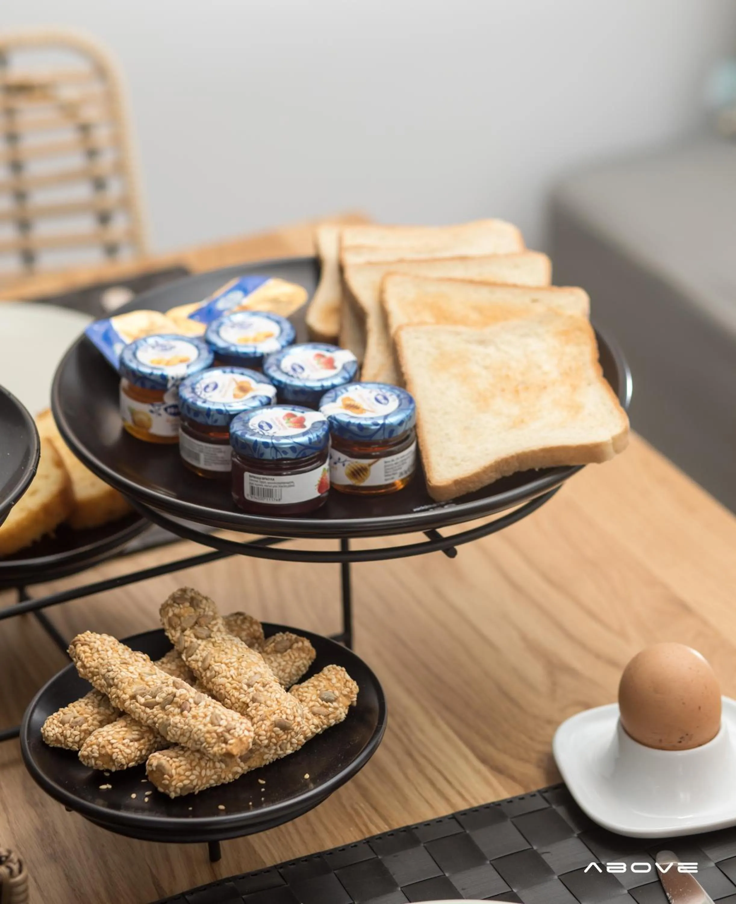 Continental breakfast in Margaret of Naxos