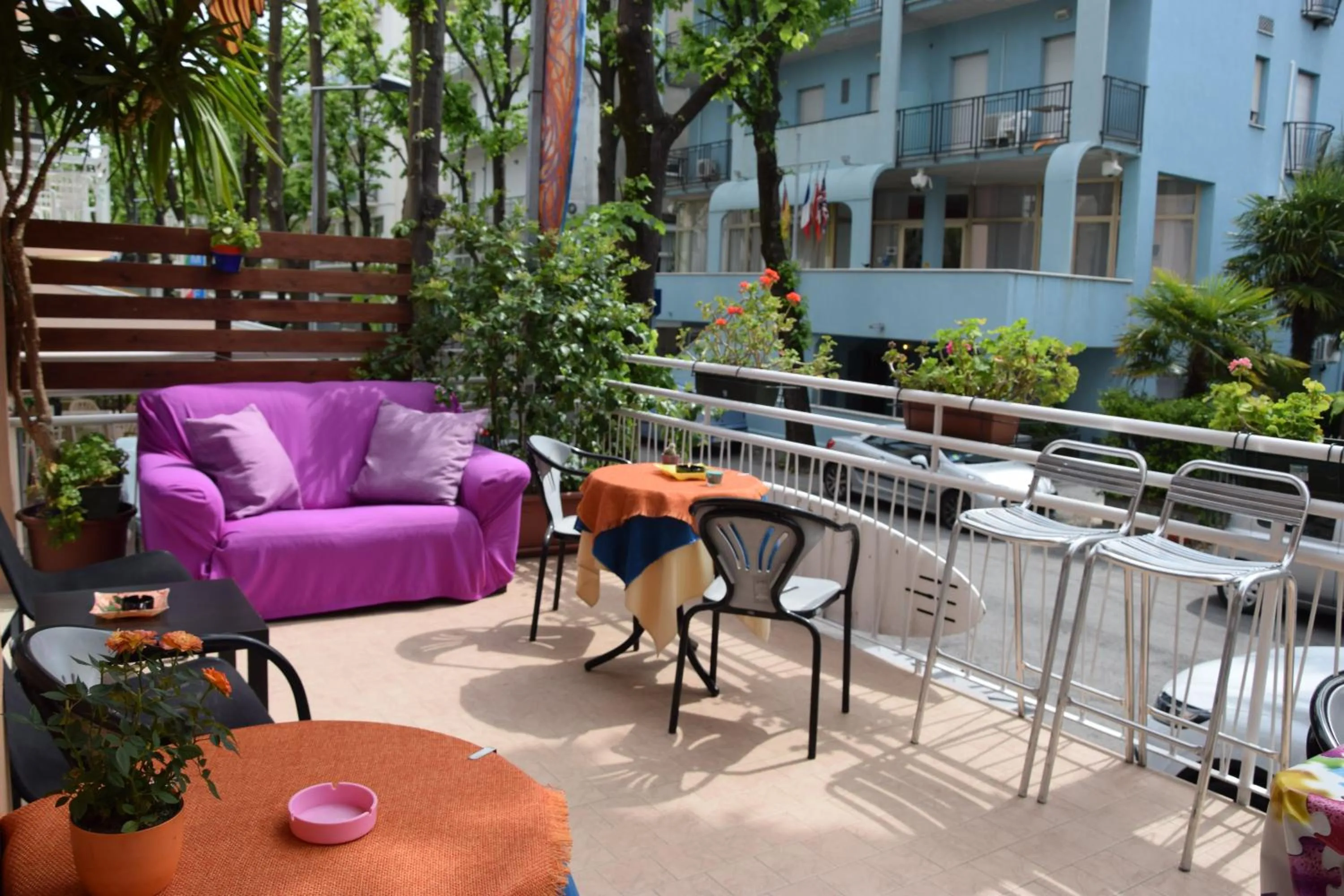 Balcony/Terrace in Hotel Villa Elia