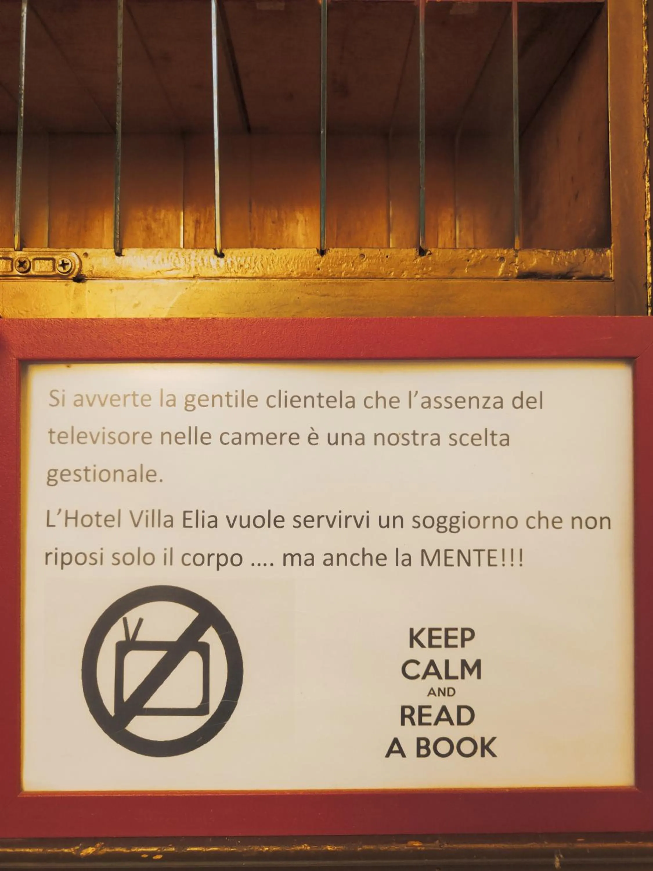 Lobby or reception in Hotel Villa Elia