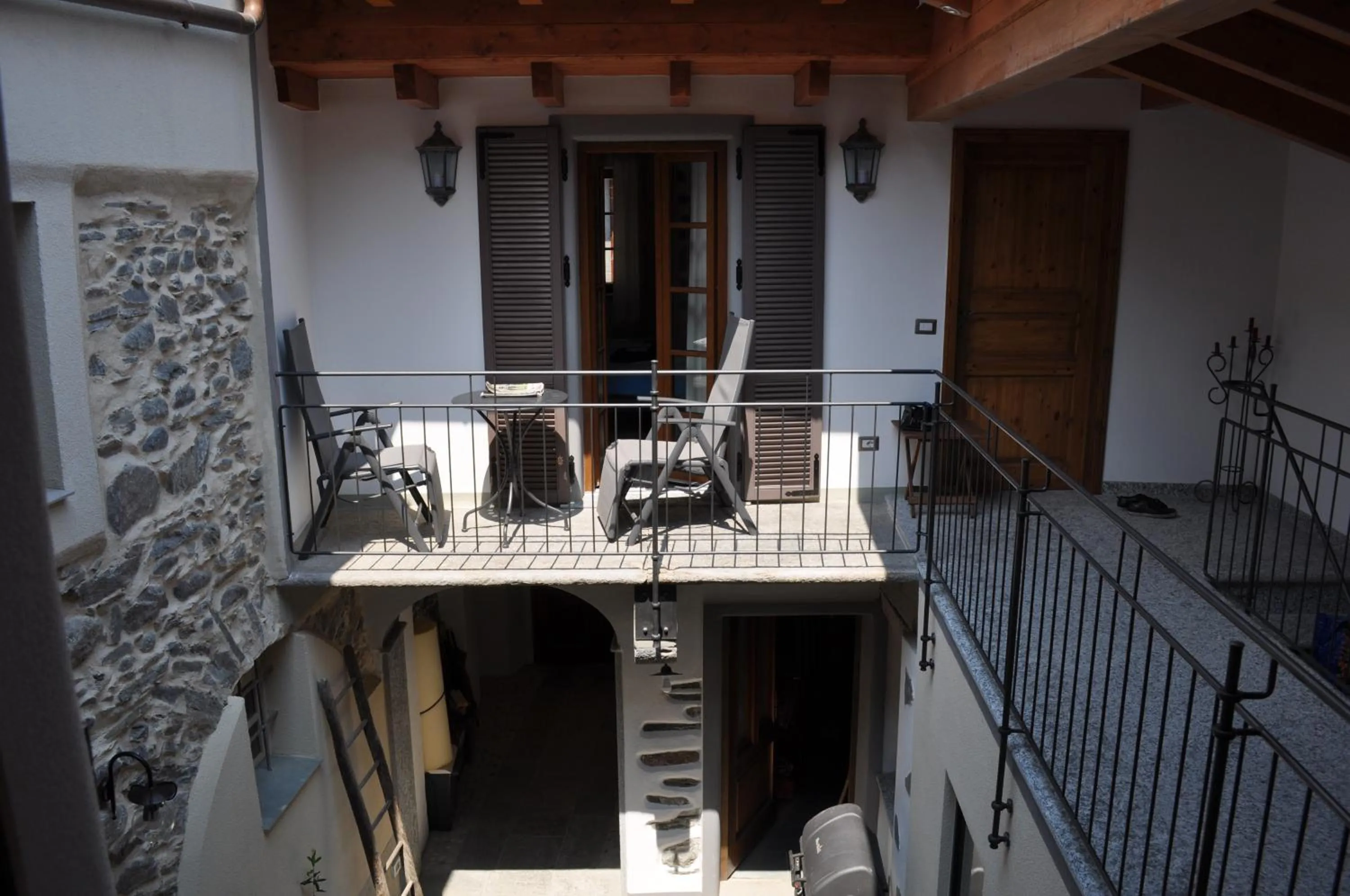 Decorative detail in Casa Petrolli