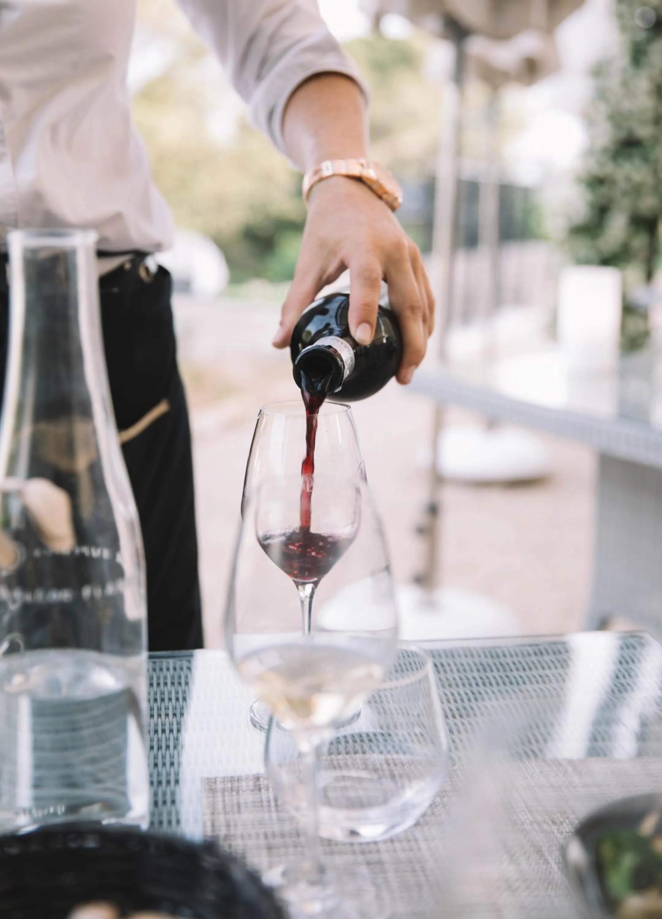 Food and drinks in Château St Pierre de Serjac