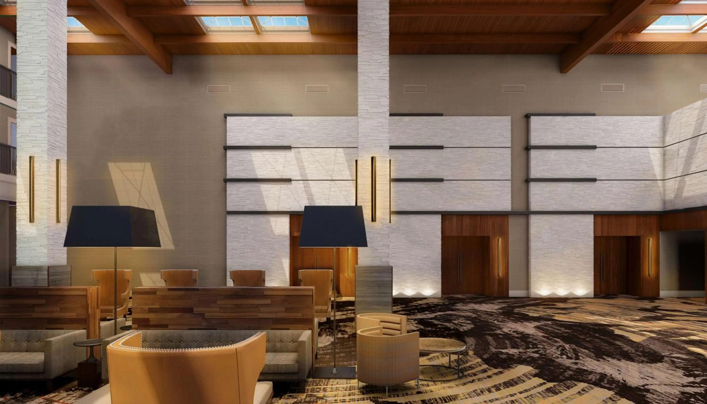 Lobby or reception in Doubletree By Hilton Mt. Vernon