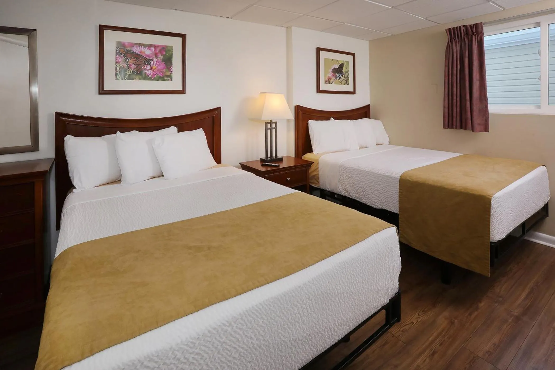 Bed in Matador Oceanfront Resort