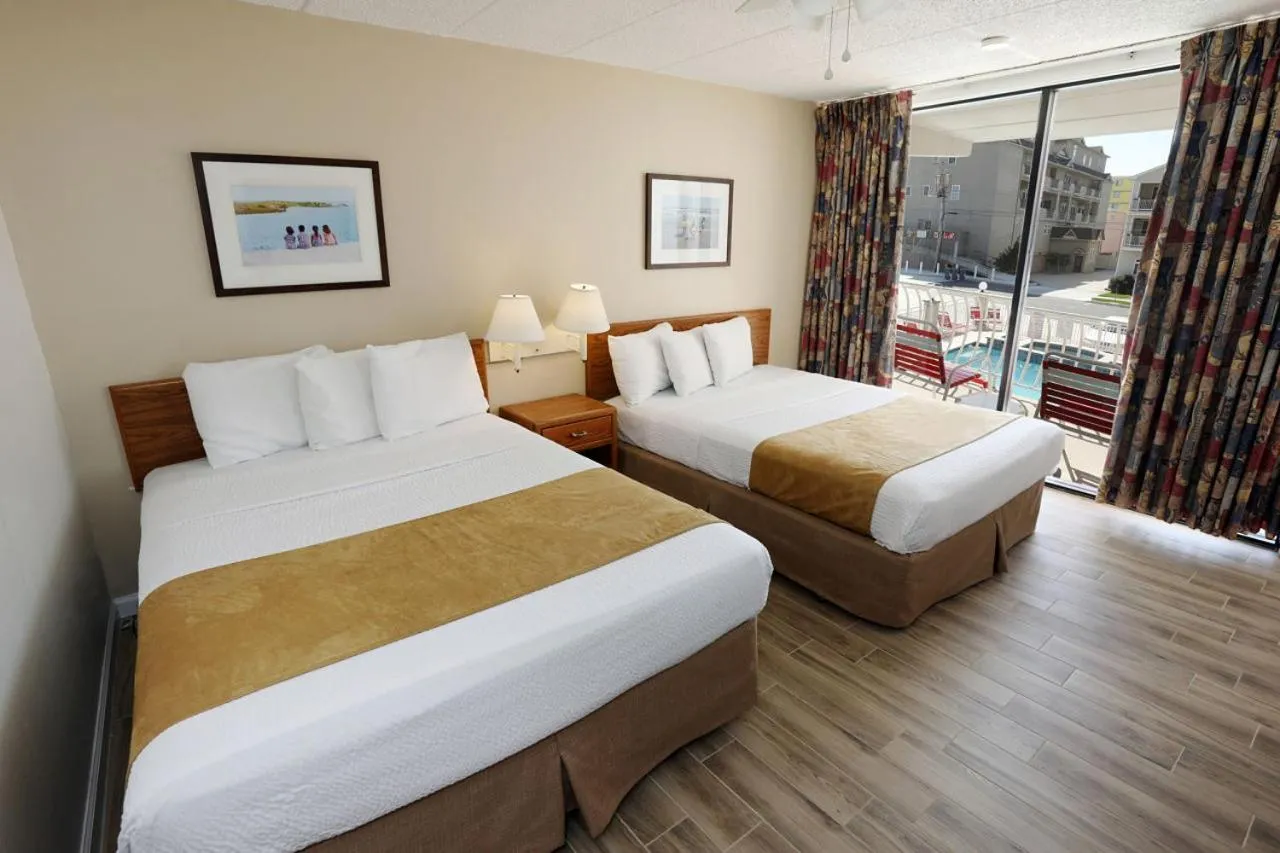Bed in Matador Oceanfront Resort