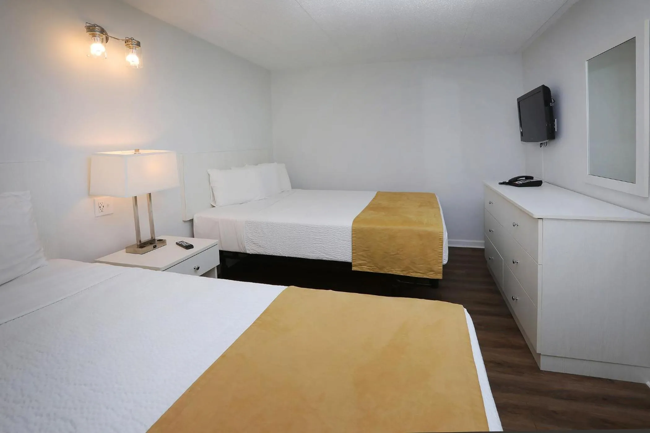 Bed in Matador Oceanfront Resort