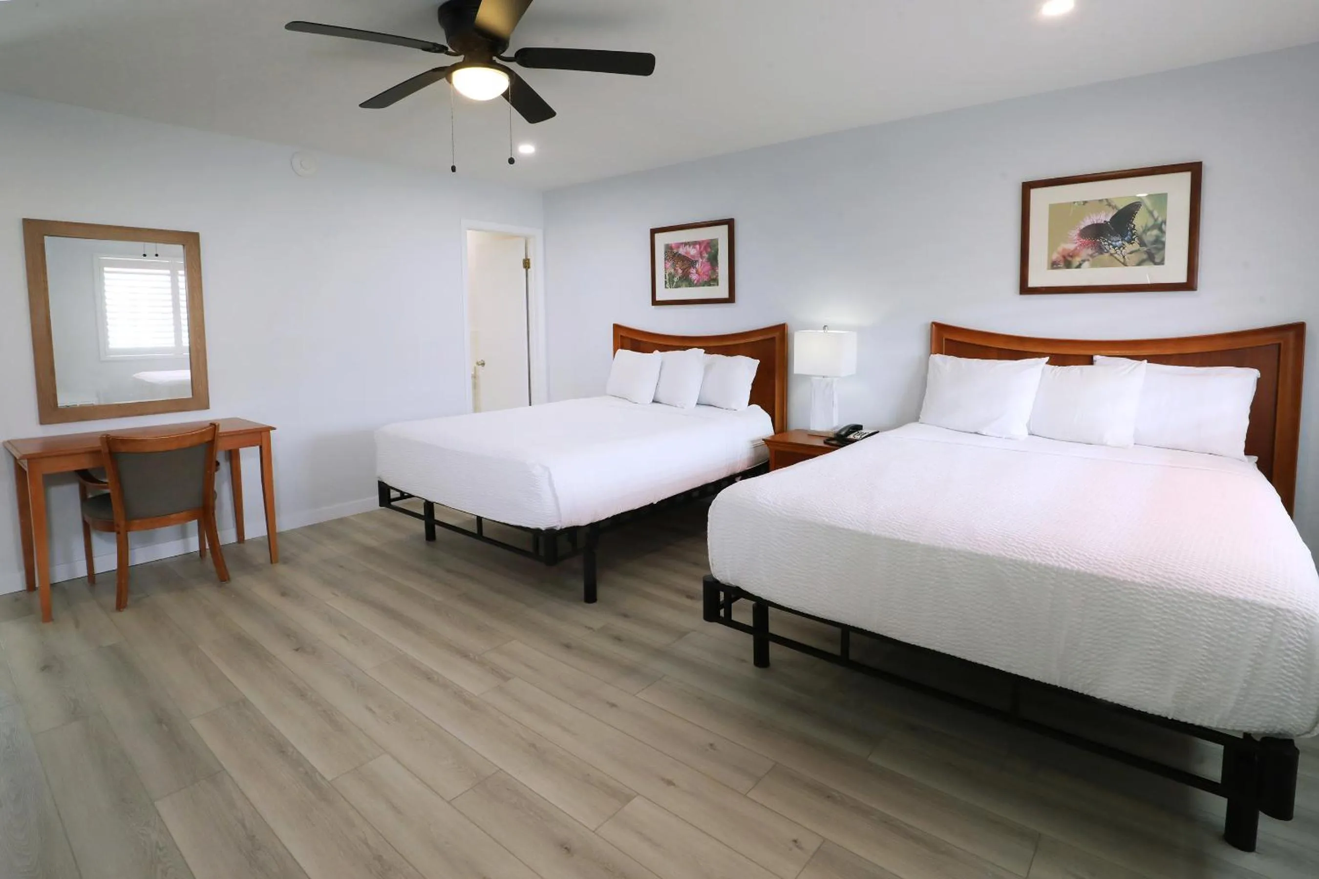 Bed in Matador Oceanfront Resort