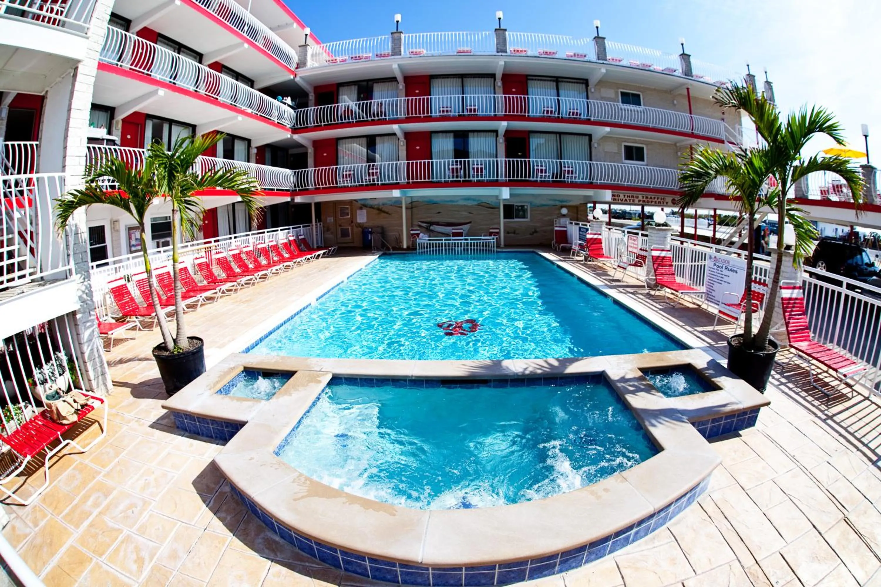 Swimming pool in Matador Oceanfront Resort