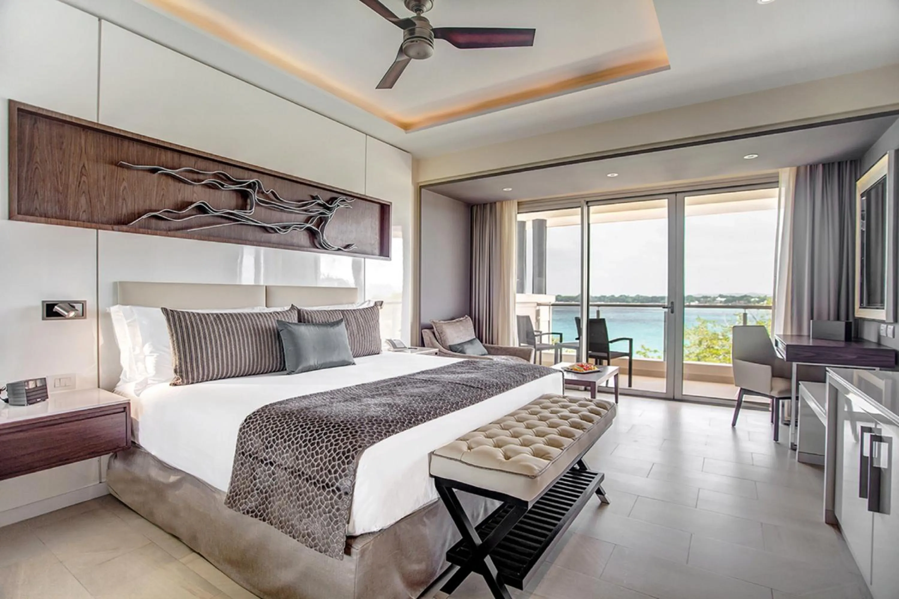 Photo of the whole room, Bed in Royalton Hideaway Negril, An Autograph Collection All-Inclusive Resort - Adults Only