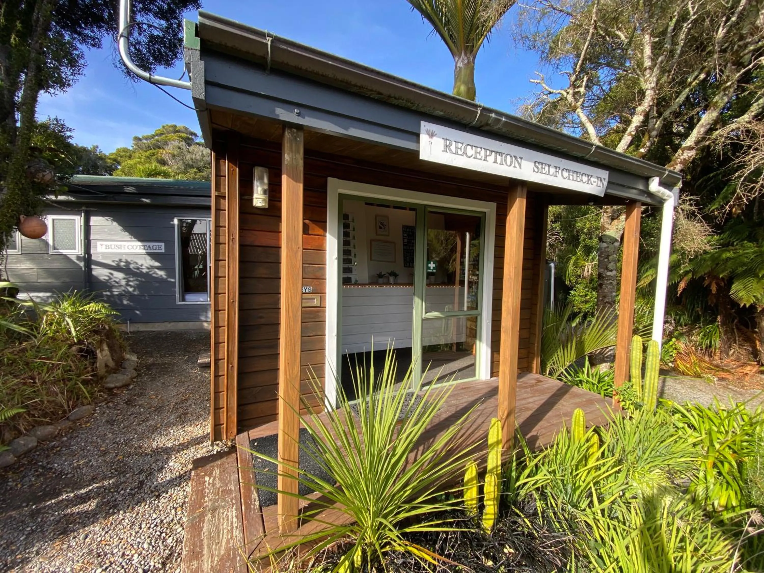 Lobby or reception in Paparoa Park Motel