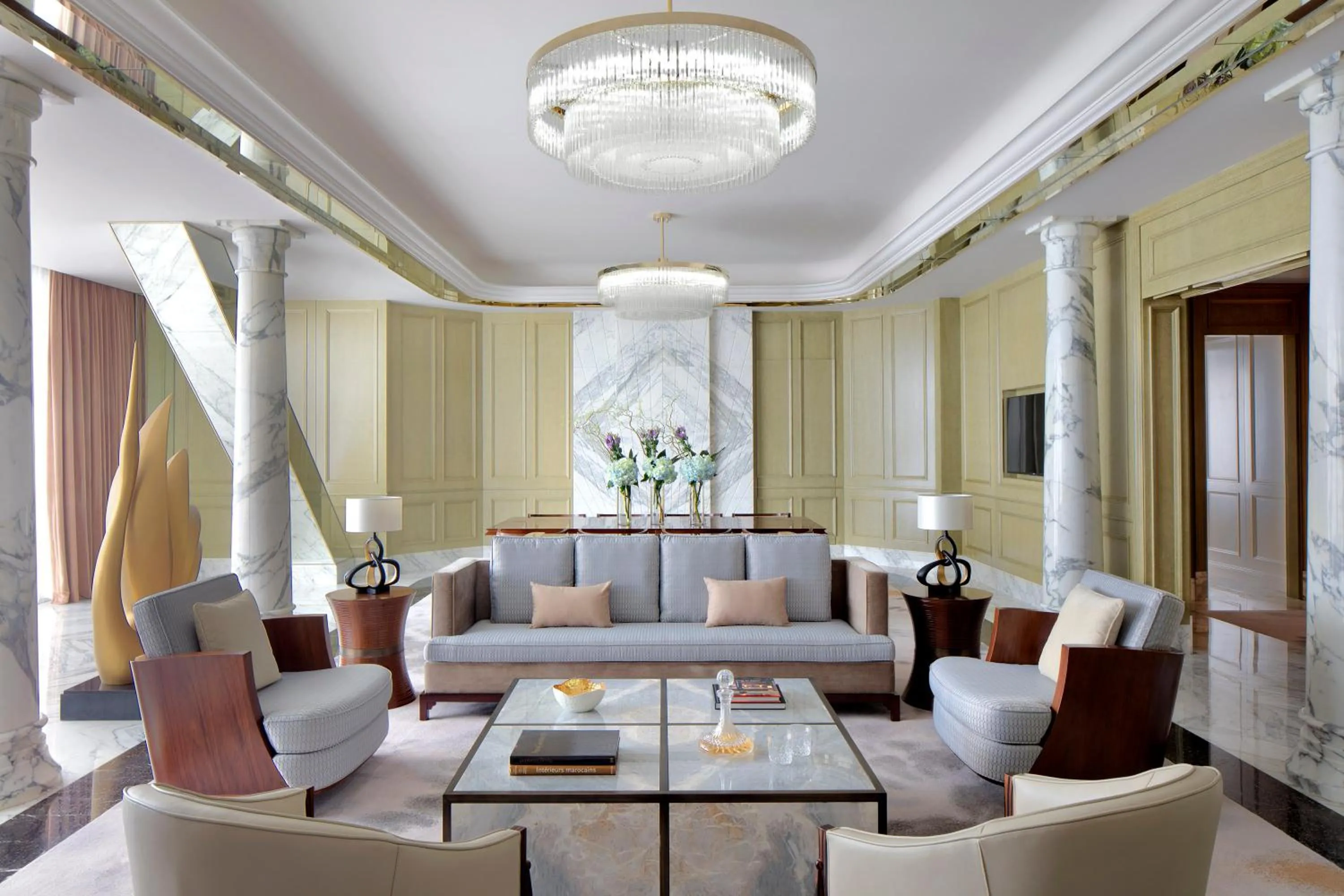Living room in The Langham Haikou