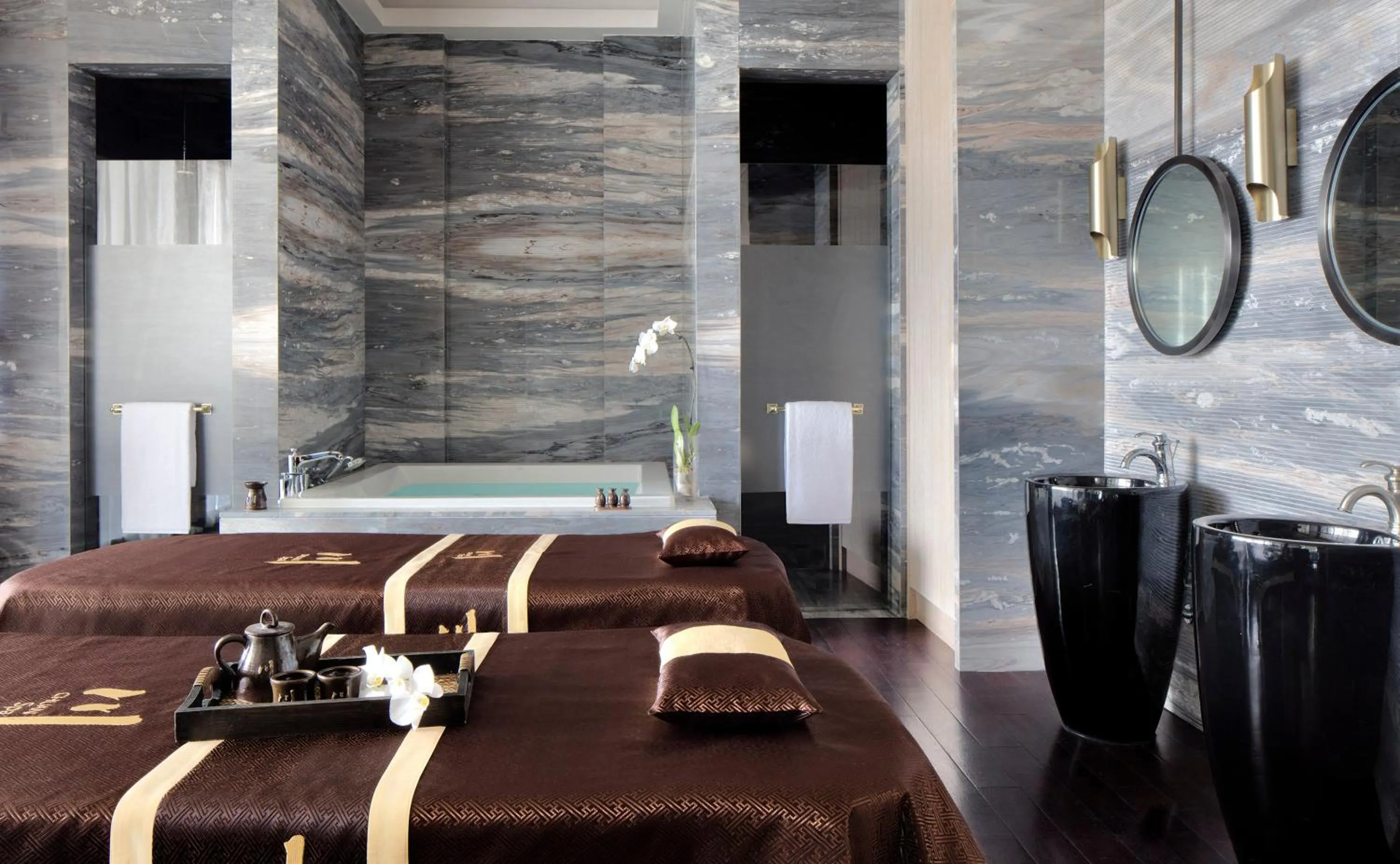 Spa and wellness centre/facilities, Bed in The Langham Haikou
