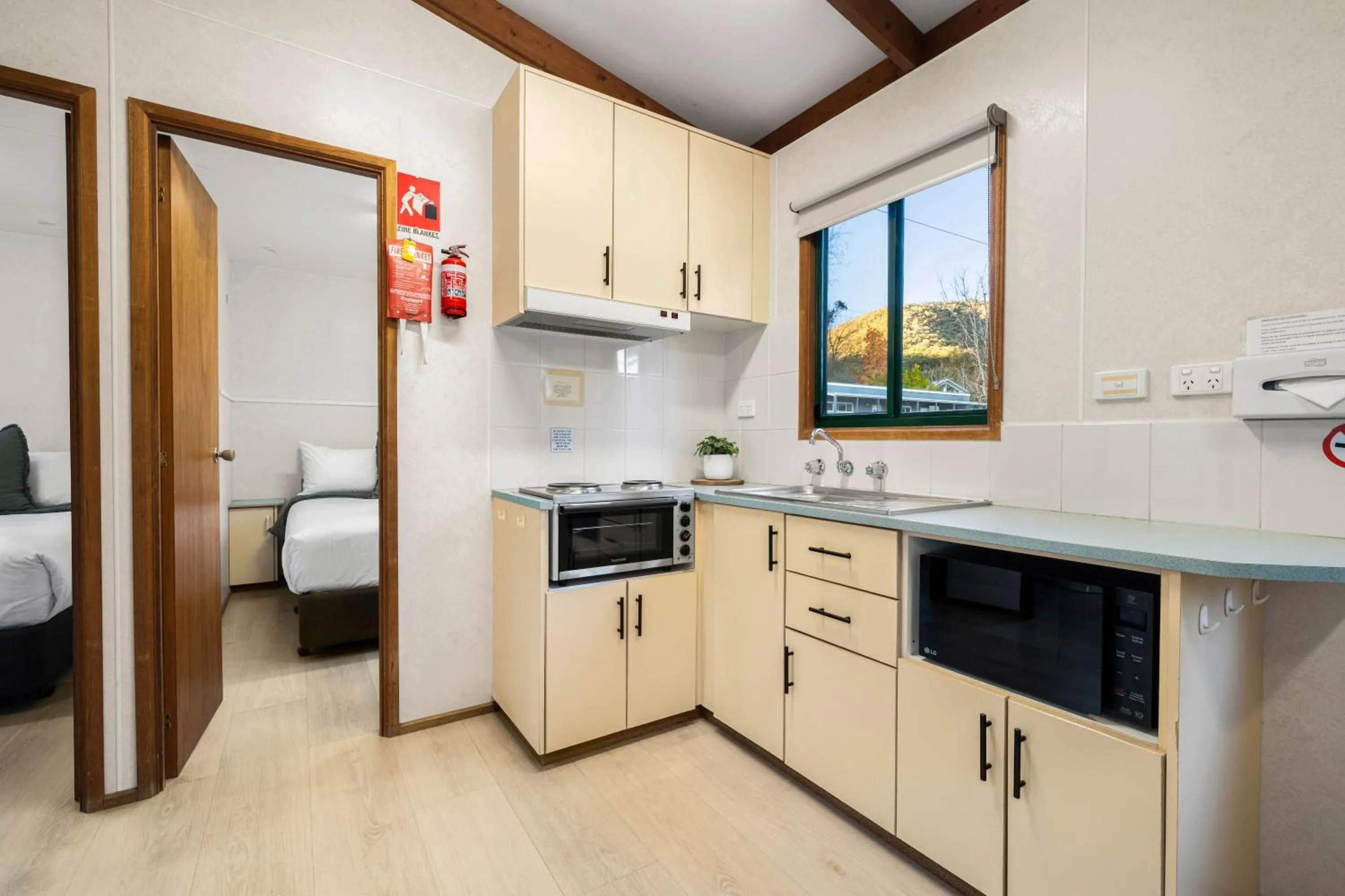 kitchen in Bright Riverside Holiday Park