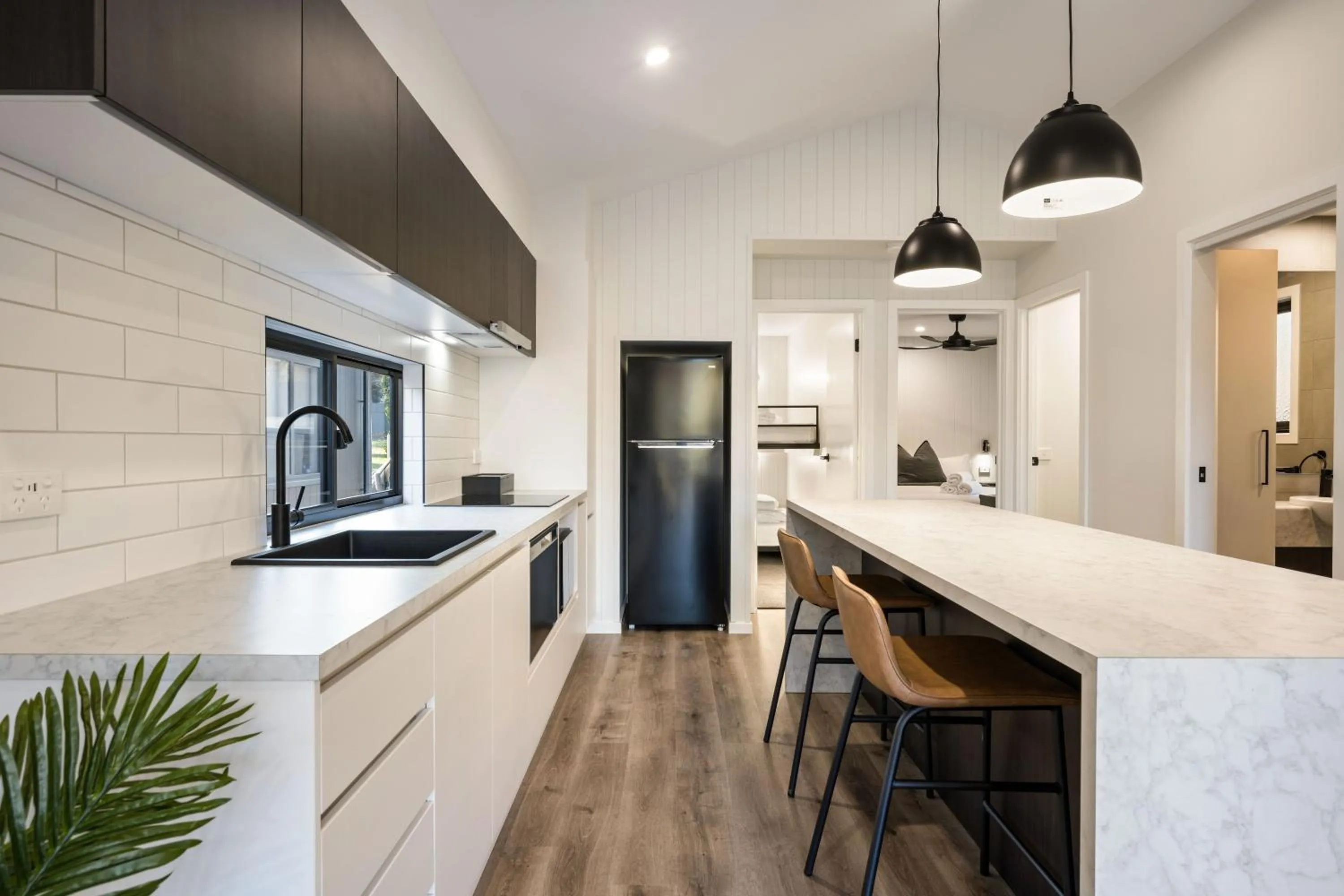 Dining area in Bright Riverside Holiday Park