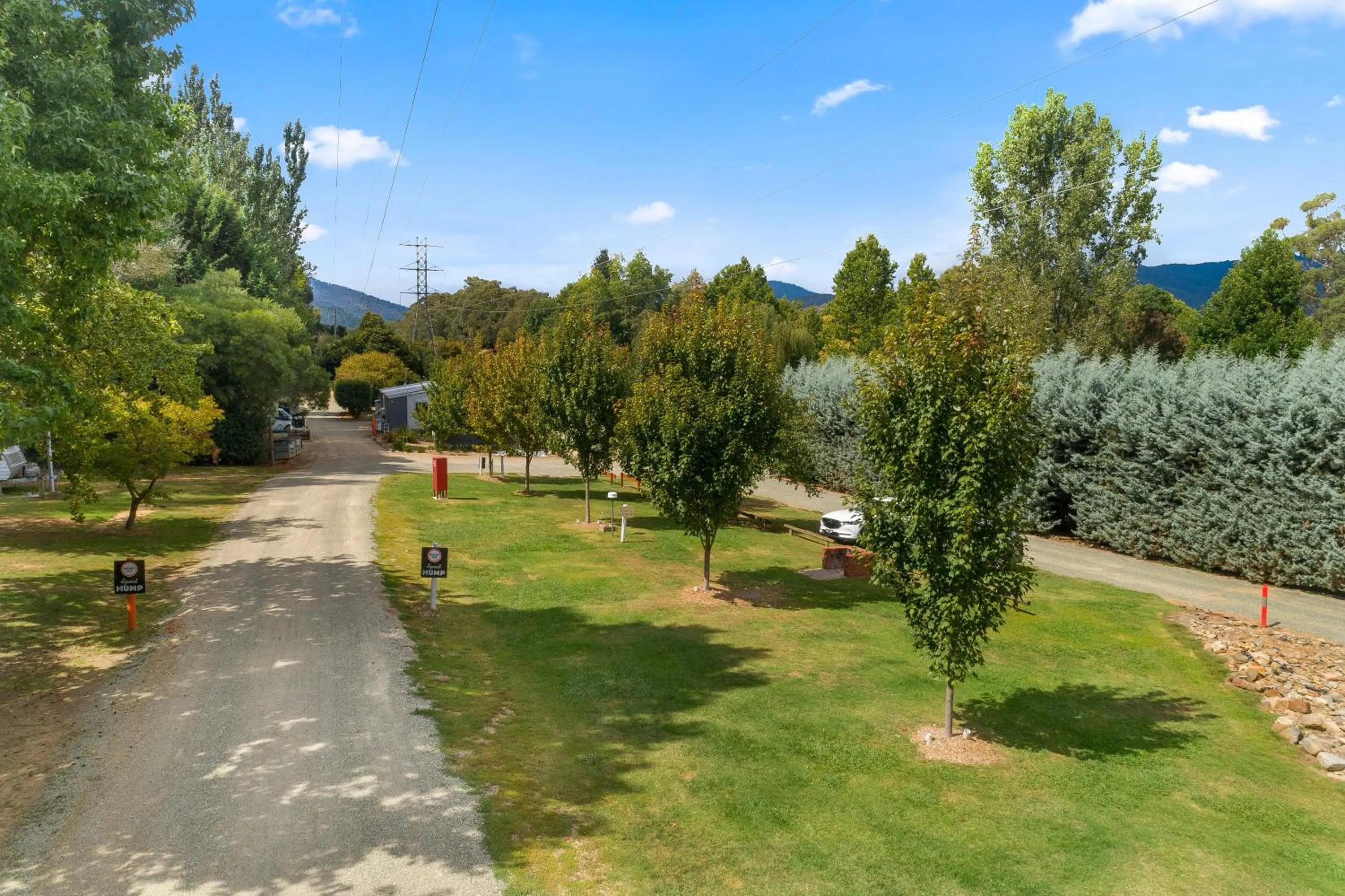 Garden in Bright Riverside Holiday Park