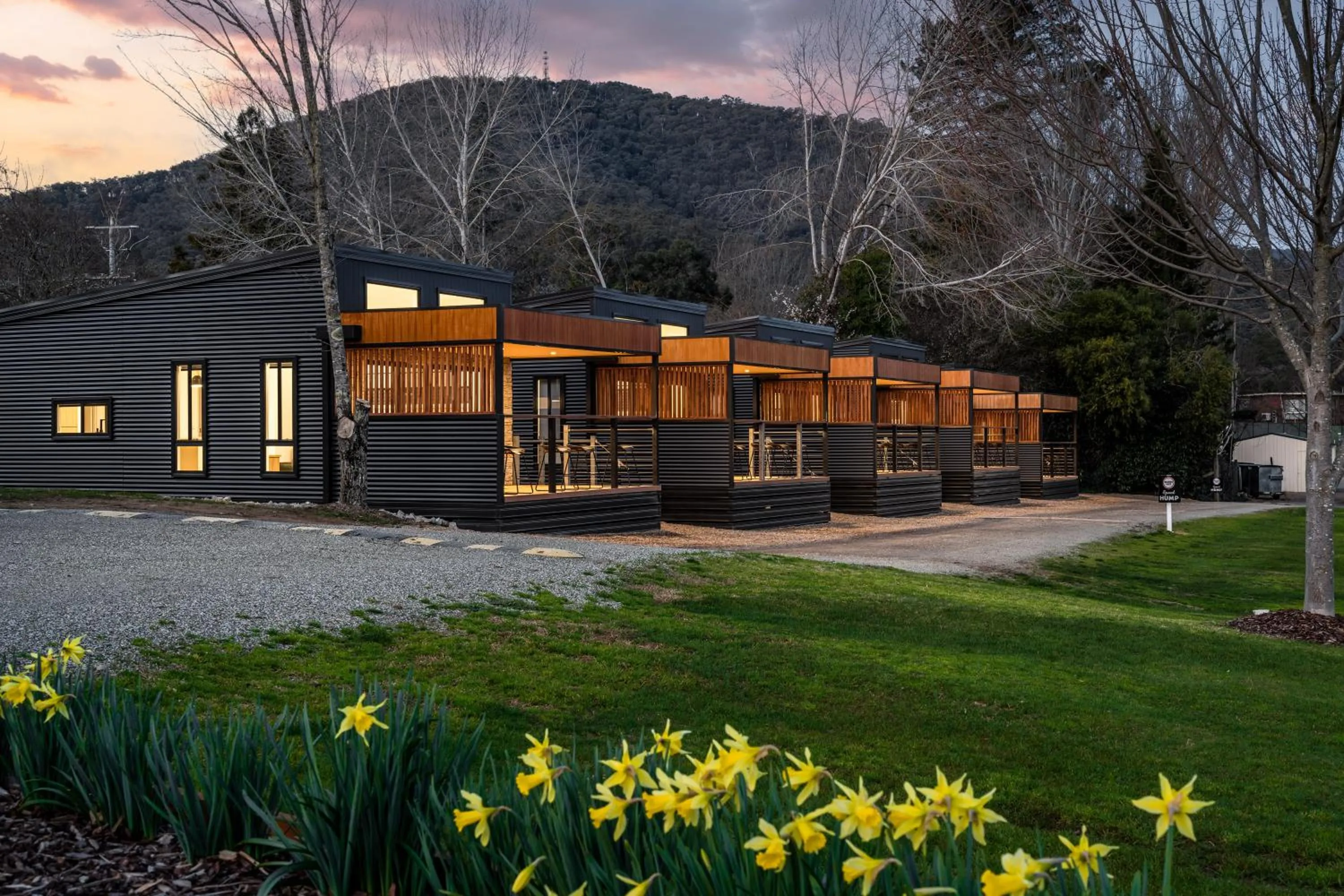 Property building in Bright Riverside Holiday Park