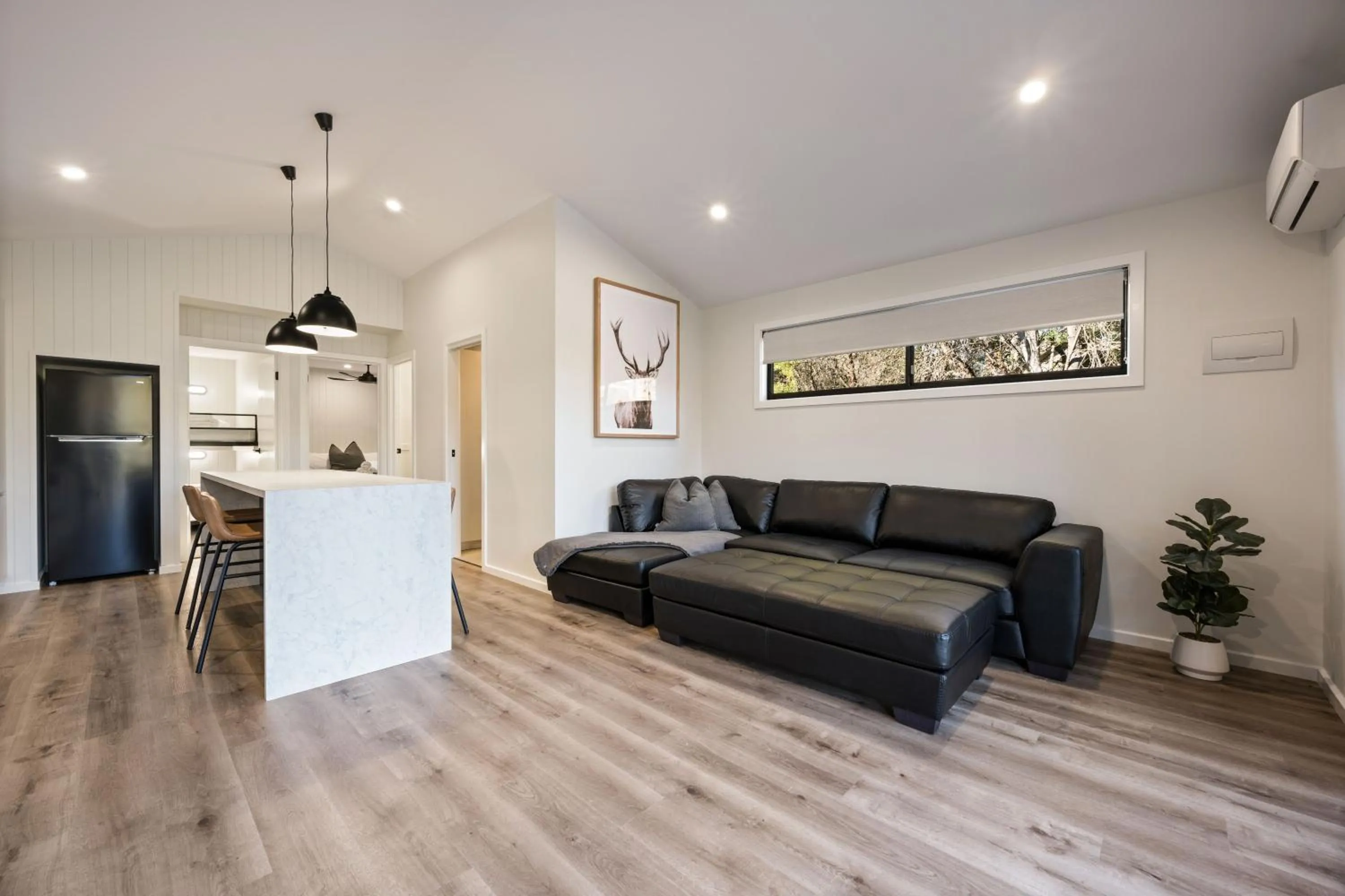 Dining area in Bright Riverside Holiday Park